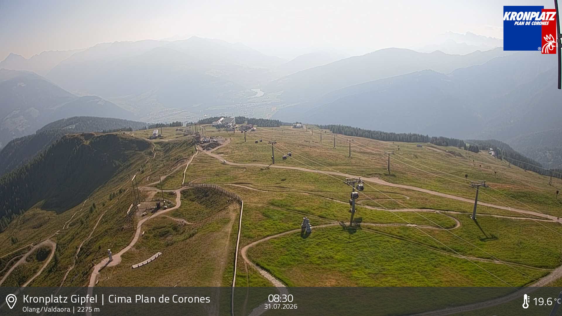Archiv Foto Webcam Olang, Südtirol