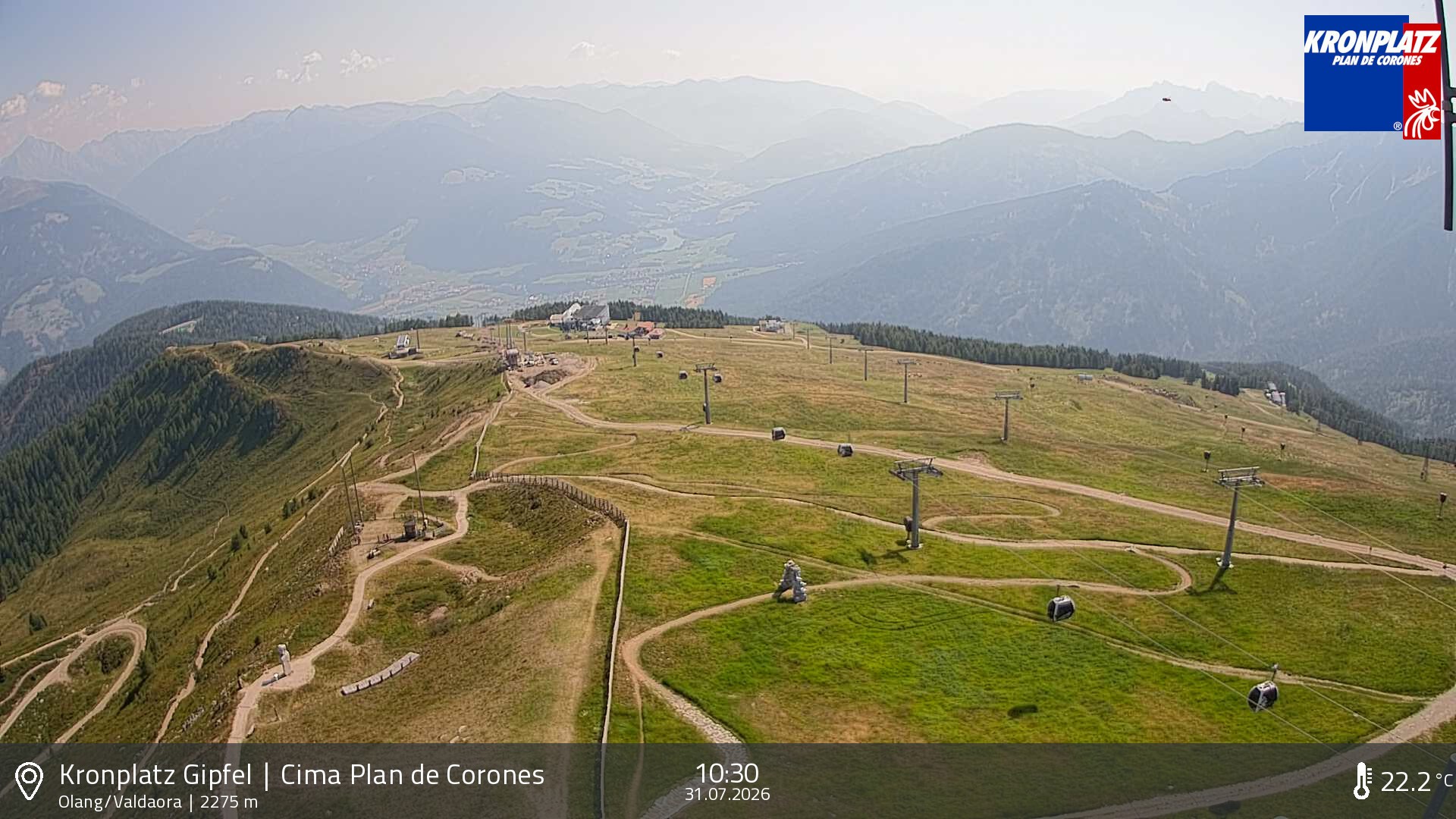 Archiv Foto Webcam Olang, Südtirol
