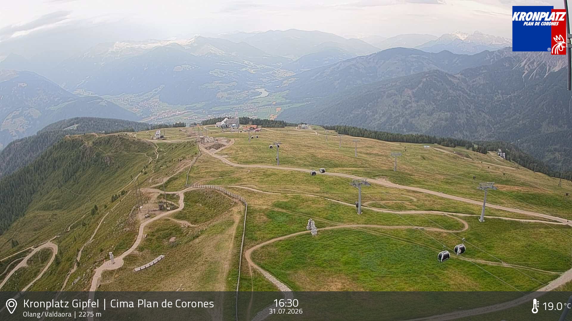 Archiv Foto Webcam Olang, Südtirol