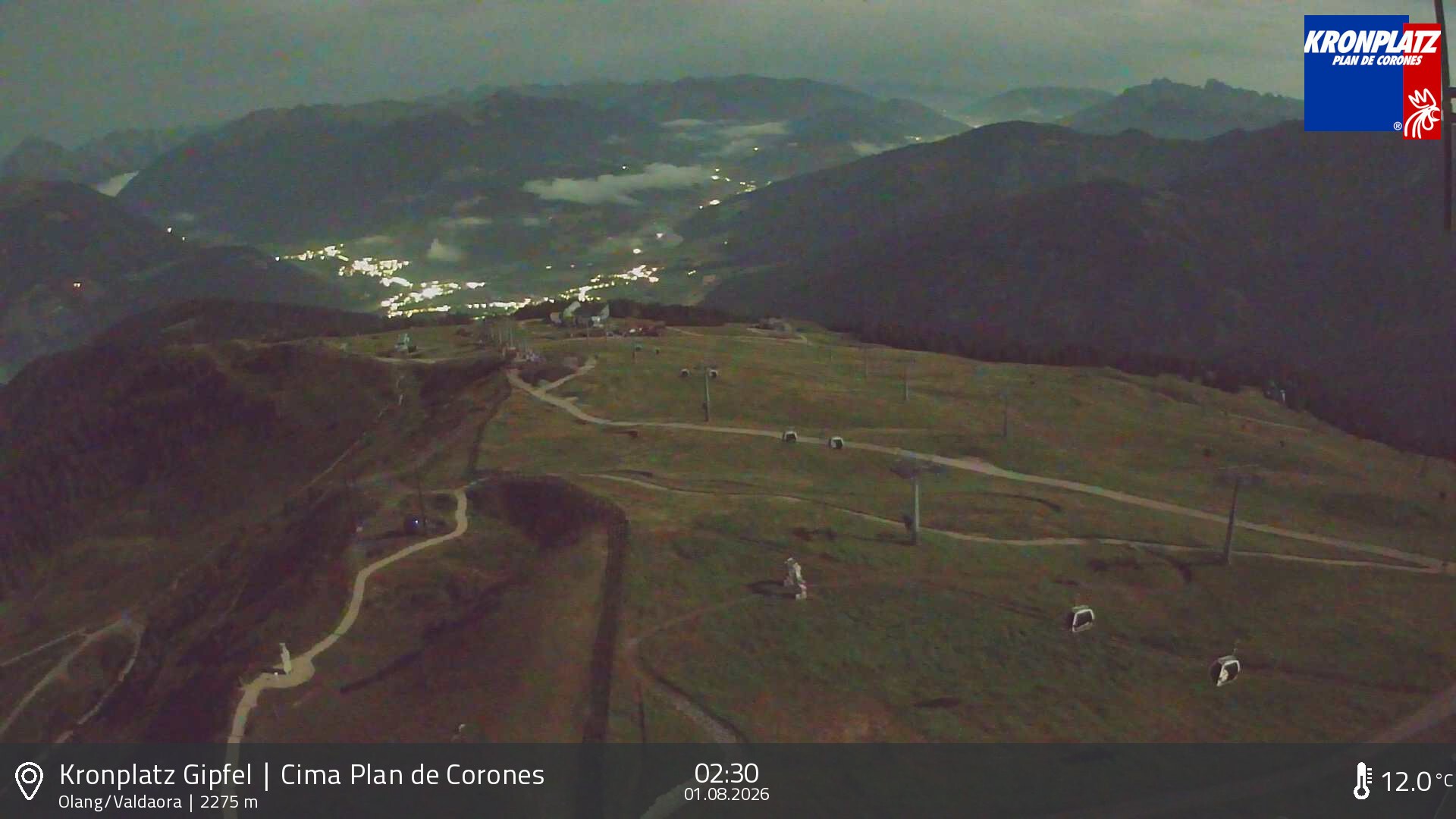 Archiv Foto Webcam Olang, Südtirol