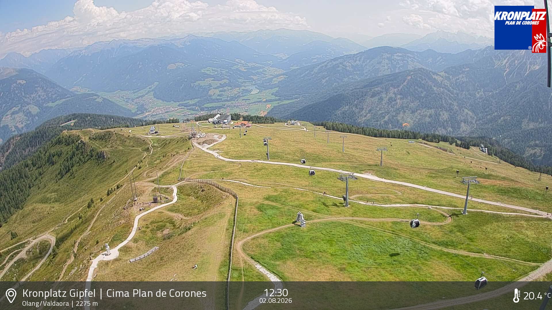 Archiv Foto Webcam Olang, Südtirol