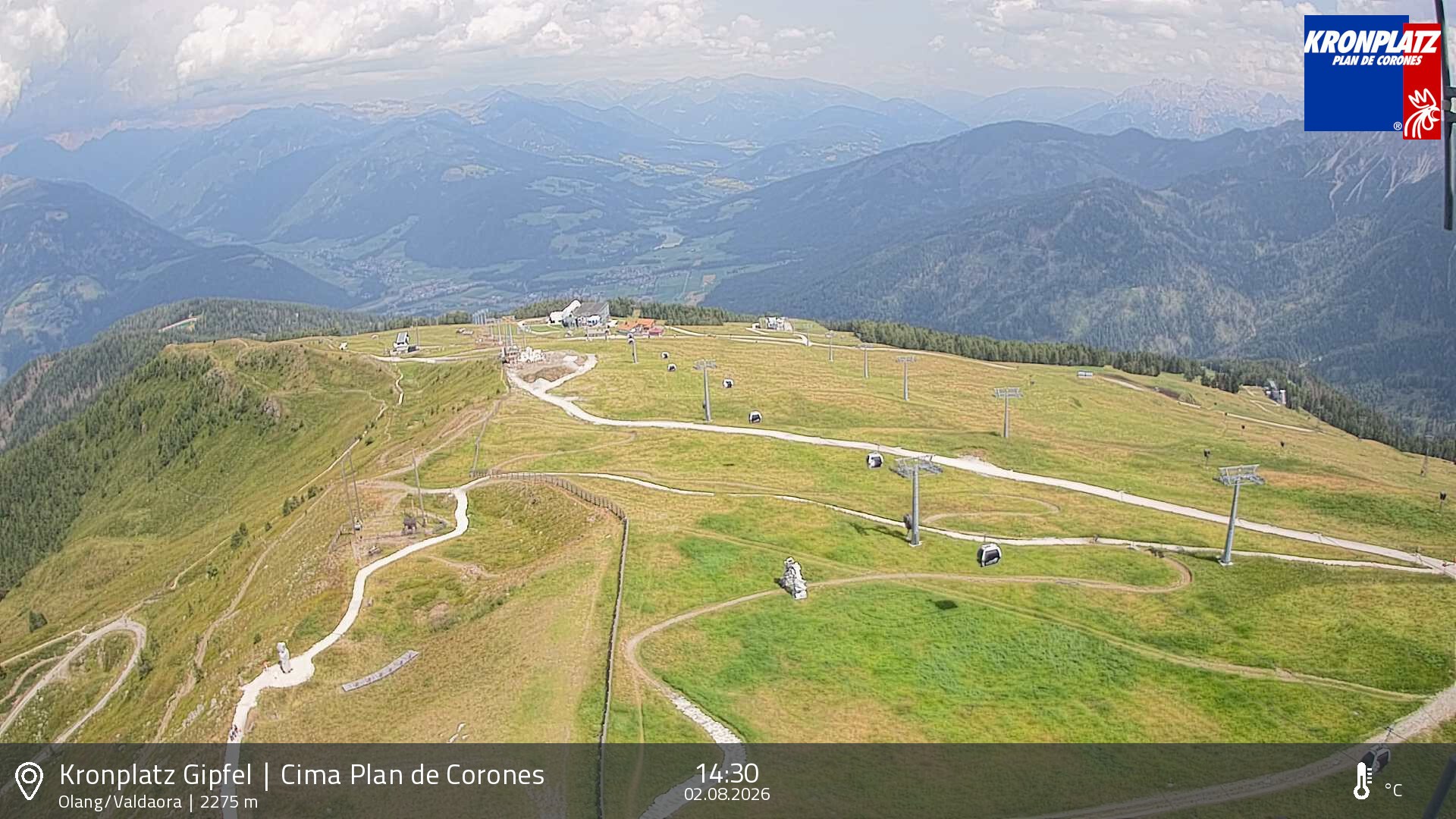 Archiv Foto Webcam Olang, Südtirol