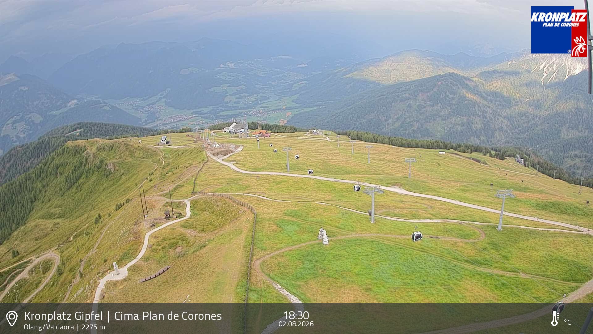 Archiv Foto Webcam Olang, Südtirol