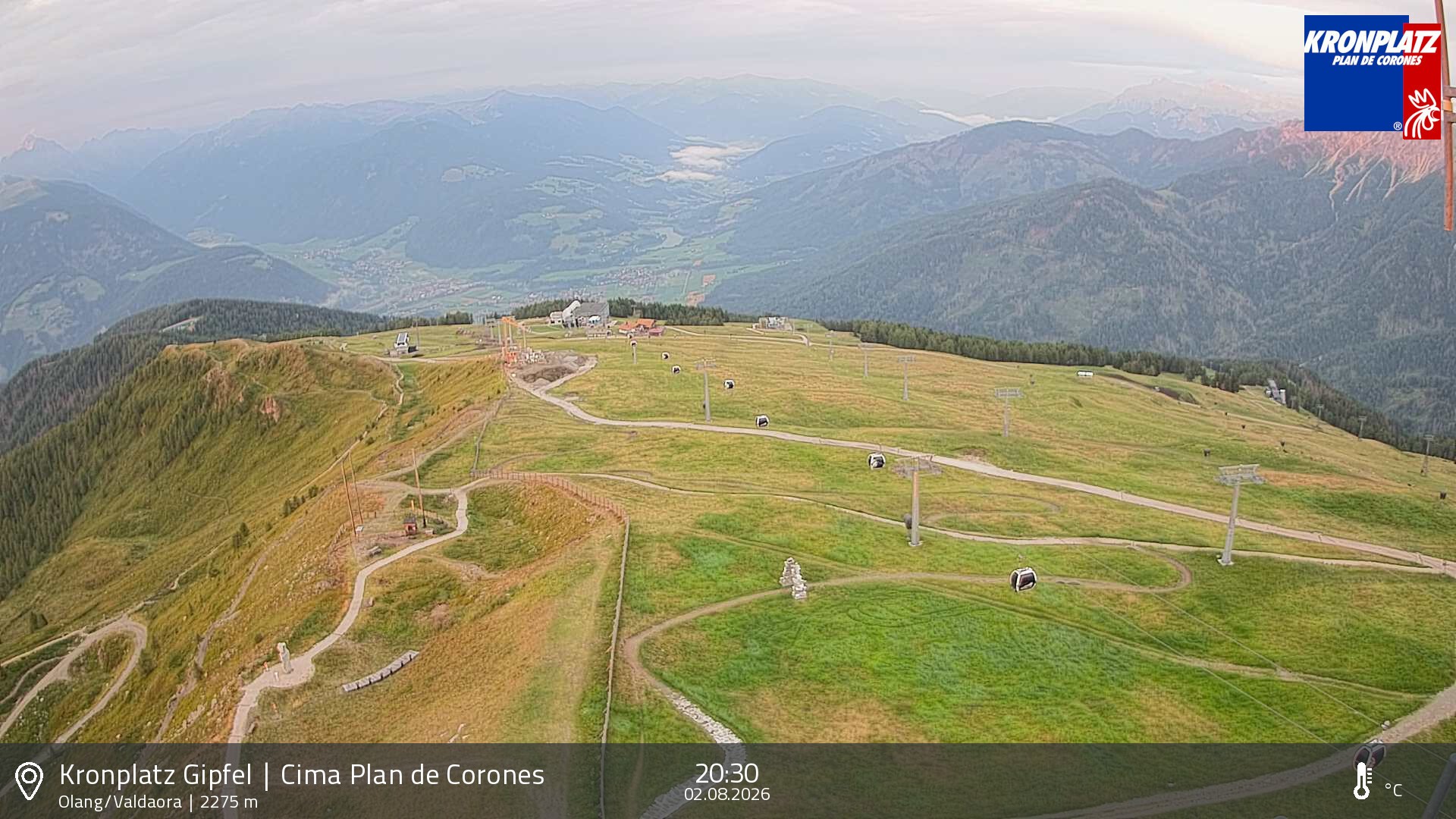 Archiv Foto Webcam Olang, Südtirol