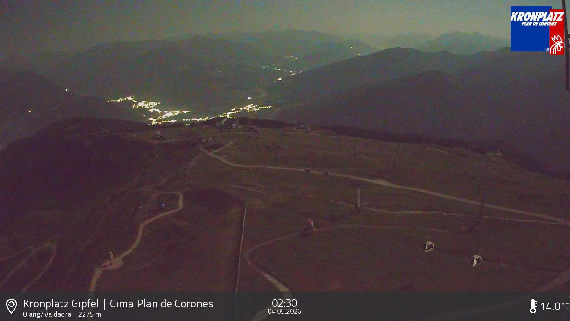 Archived image Webcam Olang, South Tyrol