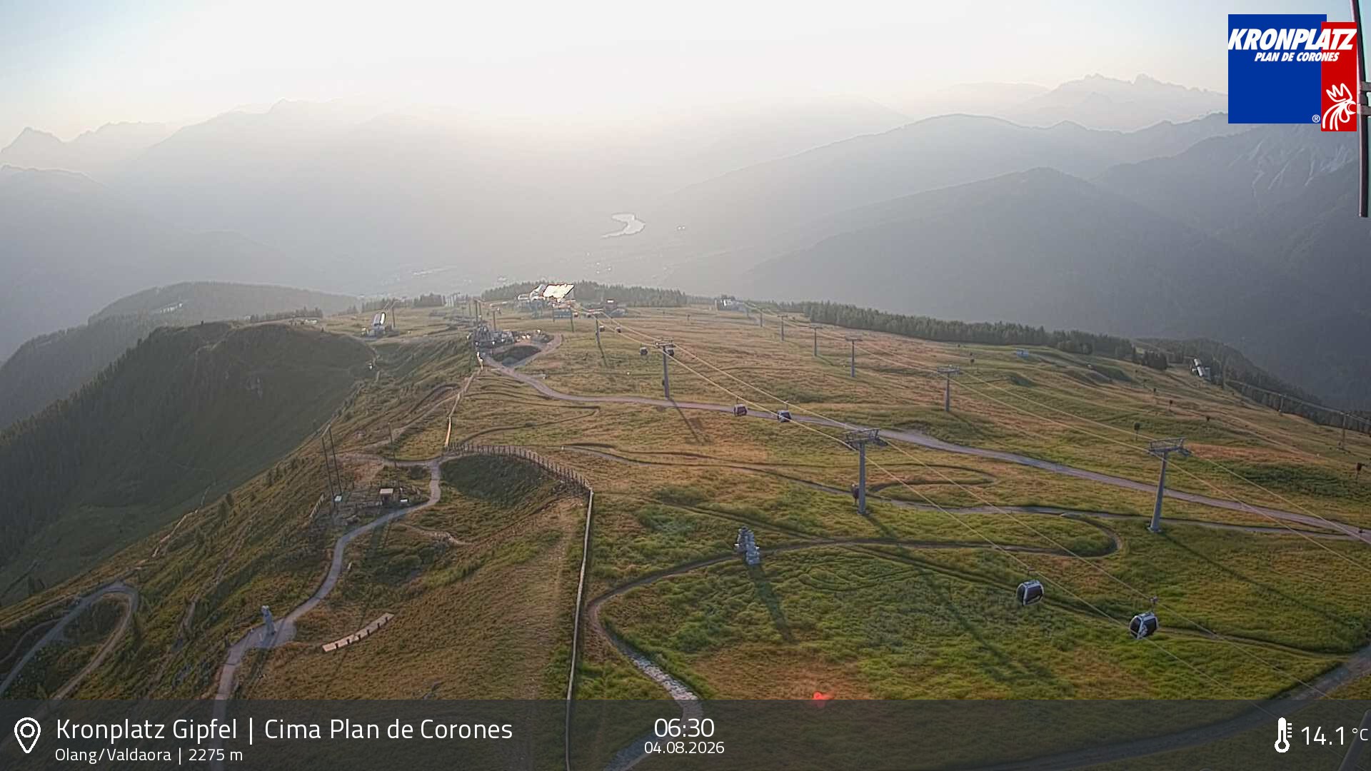 Archived image Webcam Olang, South Tyrol