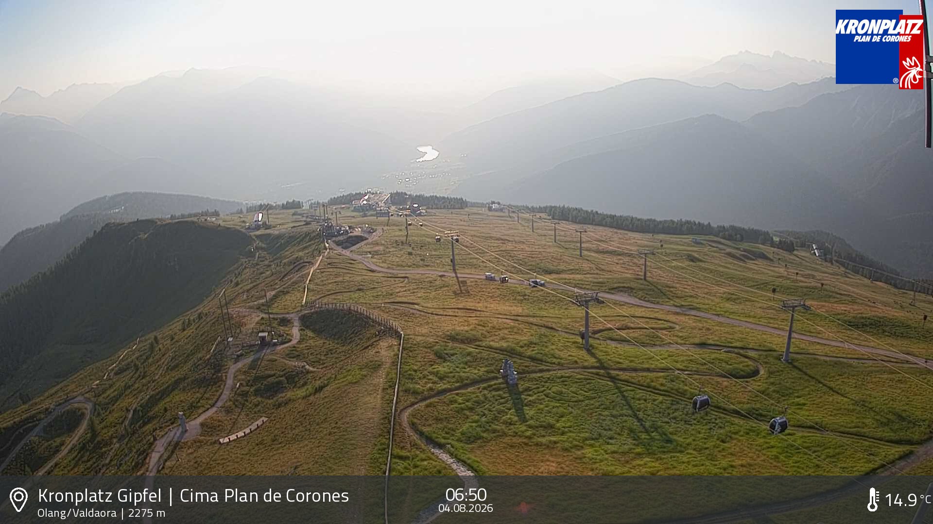 Archived image Webcam Olang, South Tyrol