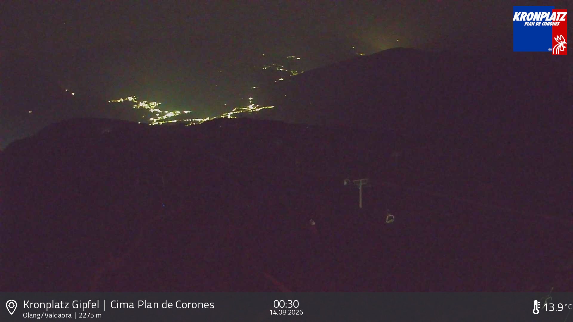 Archived image Webcam Olang, South Tyrol