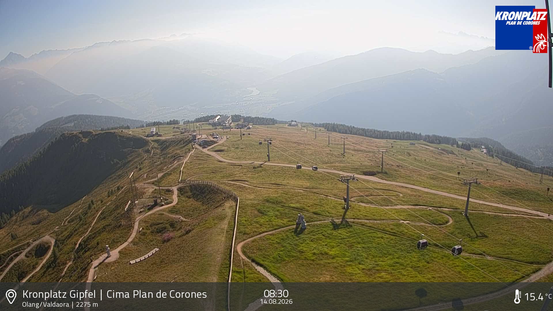 Archived image Webcam Olang, South Tyrol