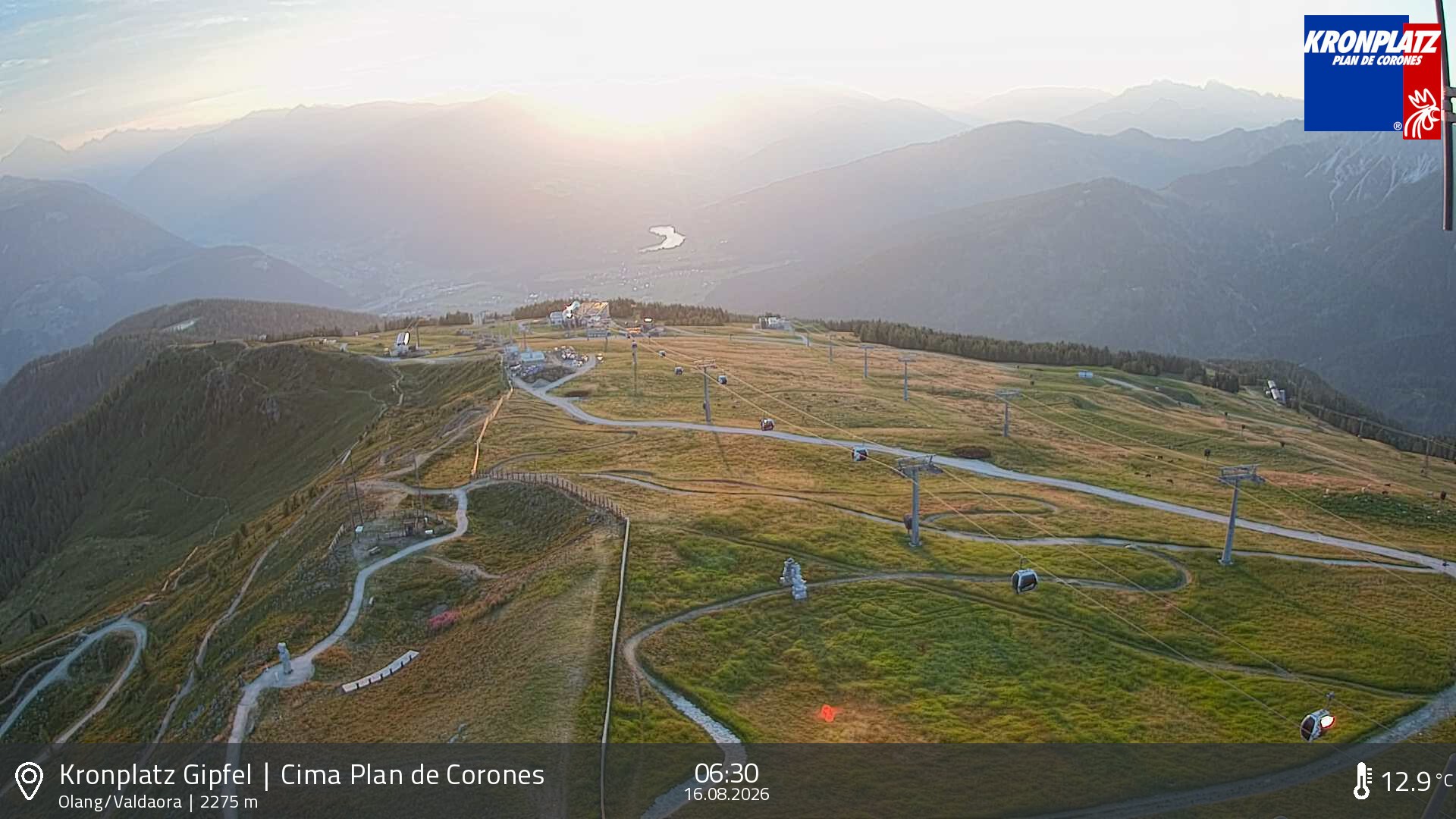Archiv Foto Webcam Olang, Südtirol