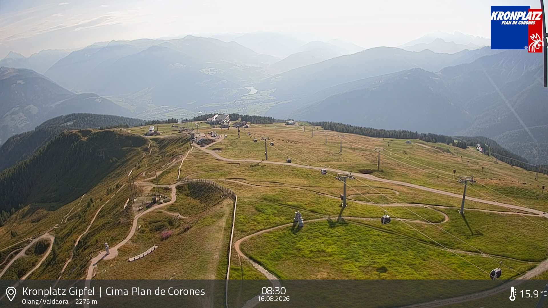 Archiv Foto Webcam Olang, Südtirol