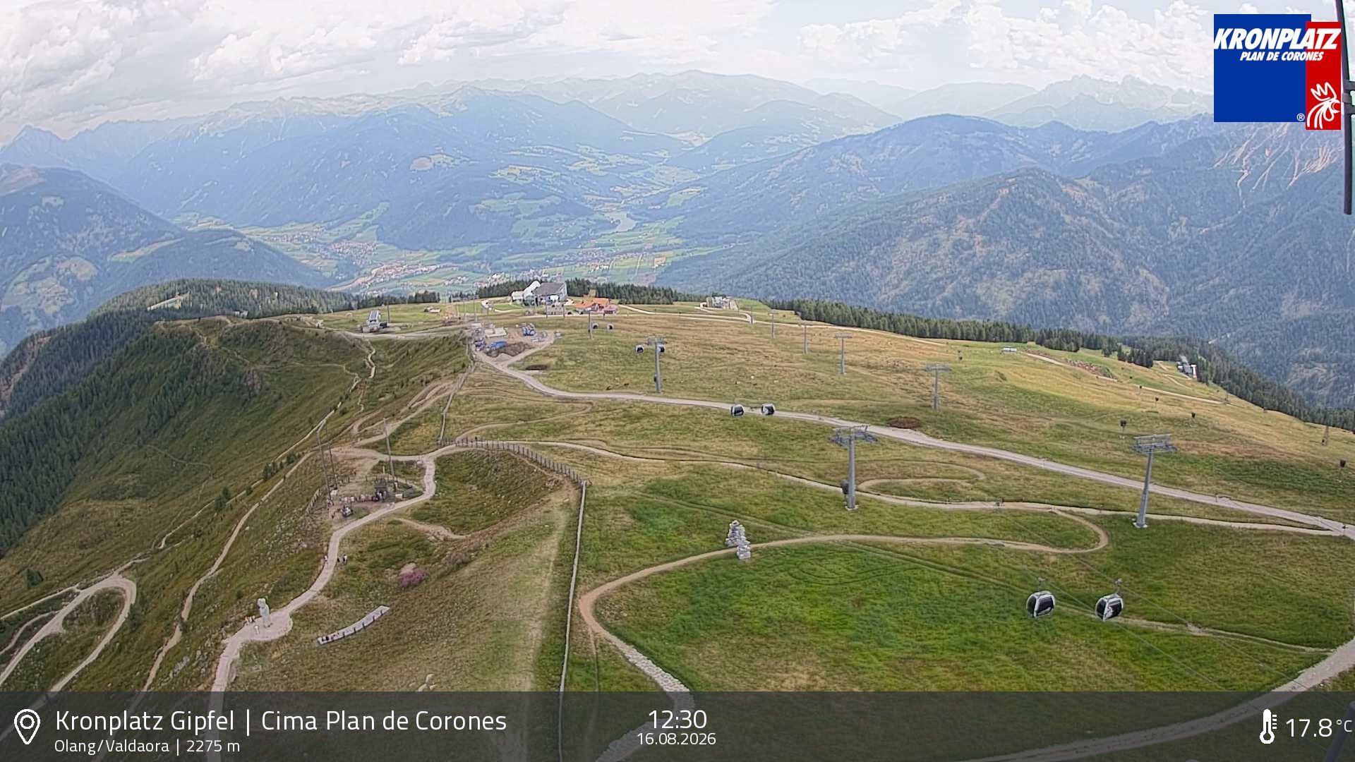 Archiv Foto Webcam Olang, Südtirol
