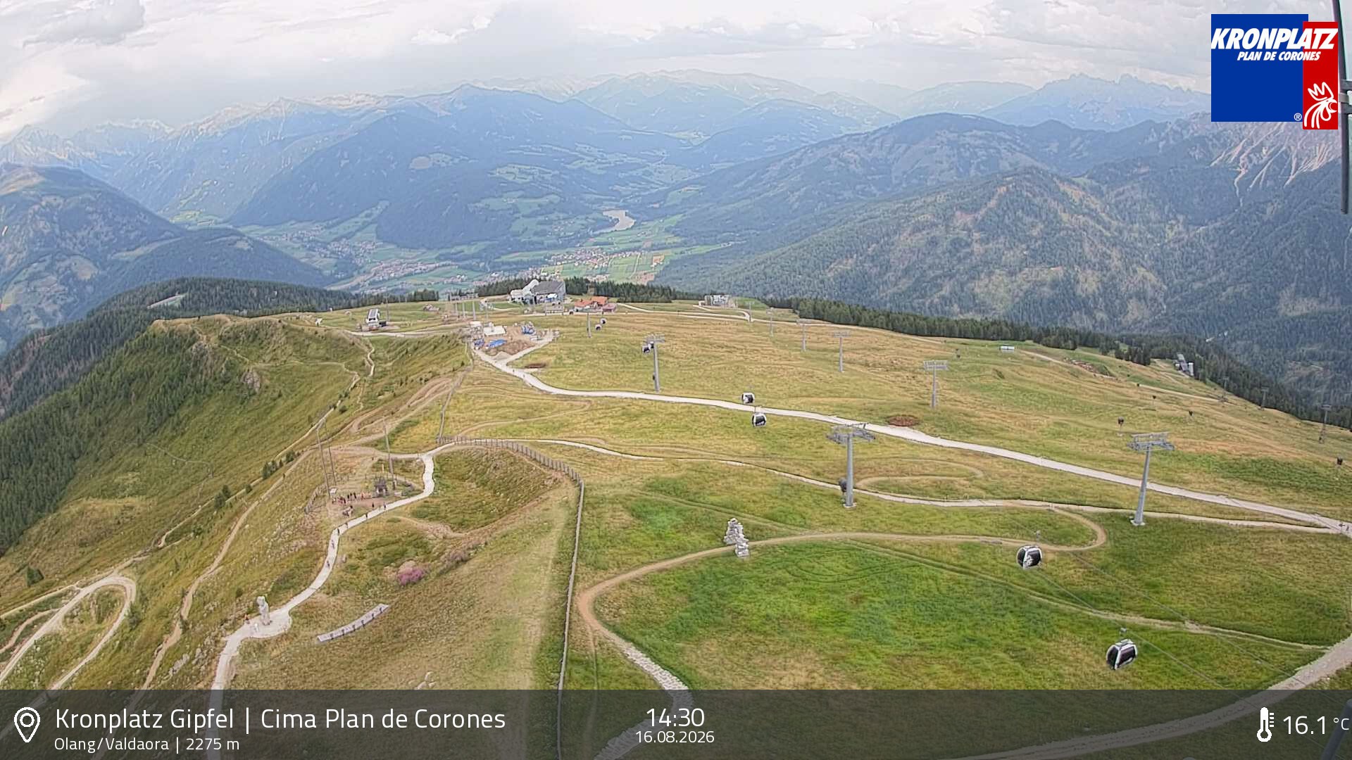 Archiv Foto Webcam Olang, Südtirol