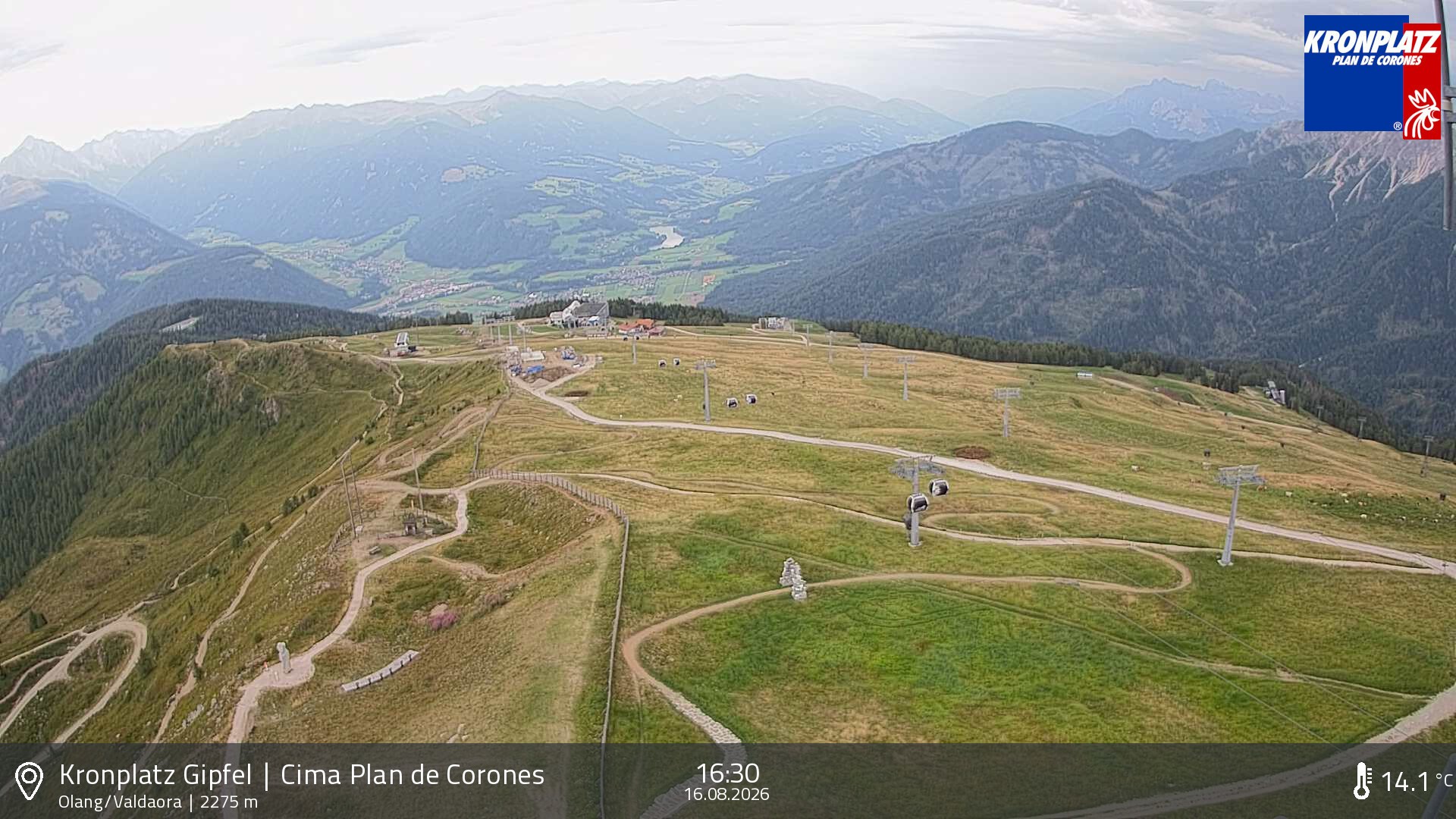 Archiv Foto Webcam Olang, Südtirol