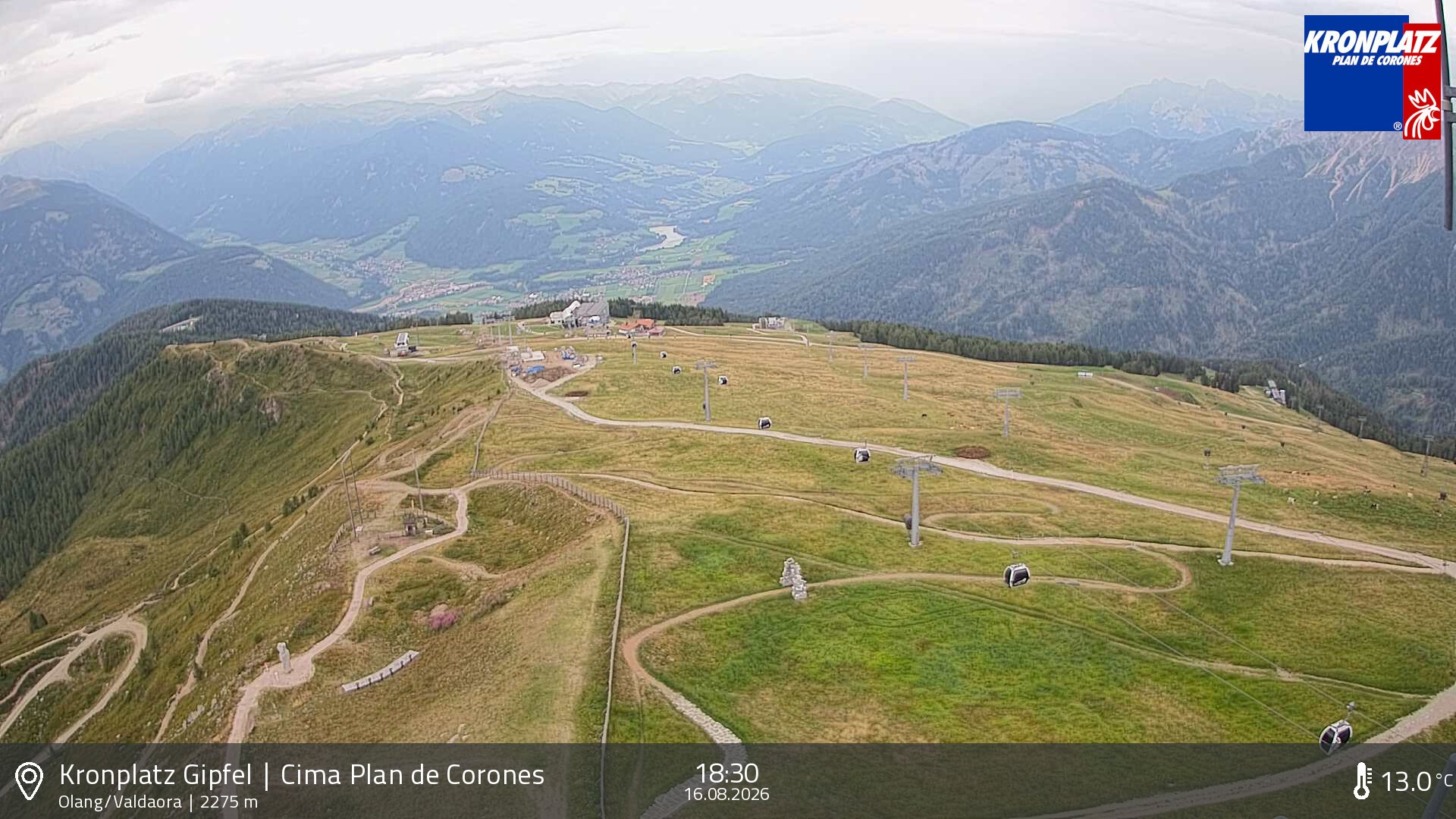 Archiv Foto Webcam Olang, Südtirol