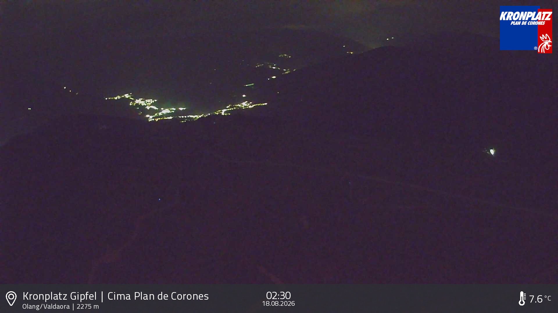 Archiv Foto Webcam Olang, Südtirol