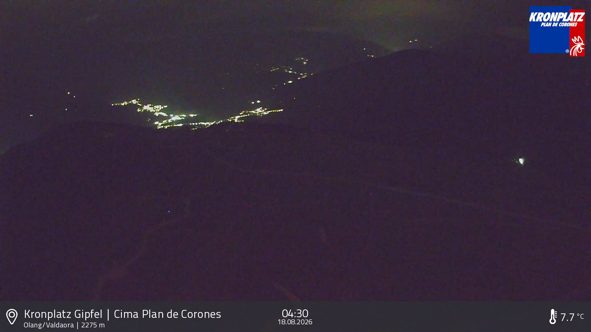 Archiv Foto Webcam Olang, Südtirol