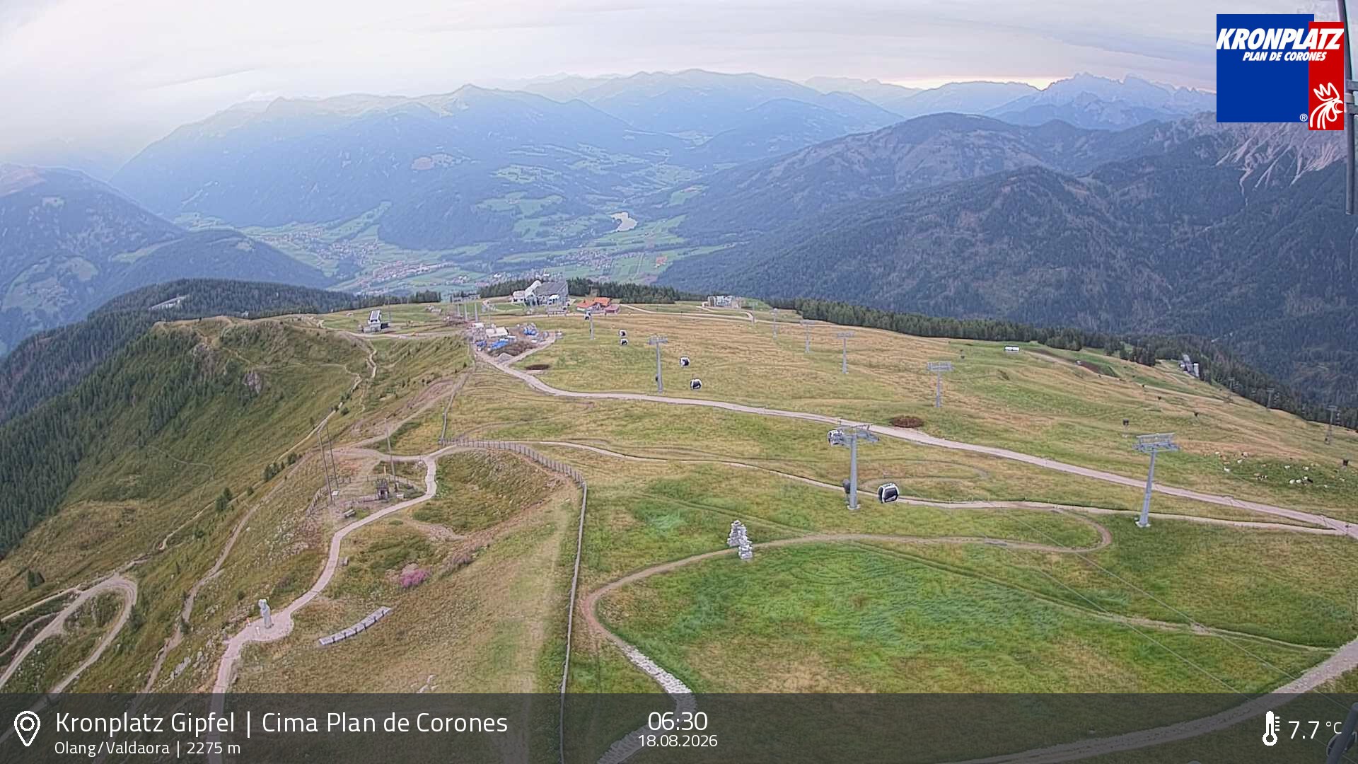 Archiv Foto Webcam Olang, Südtirol