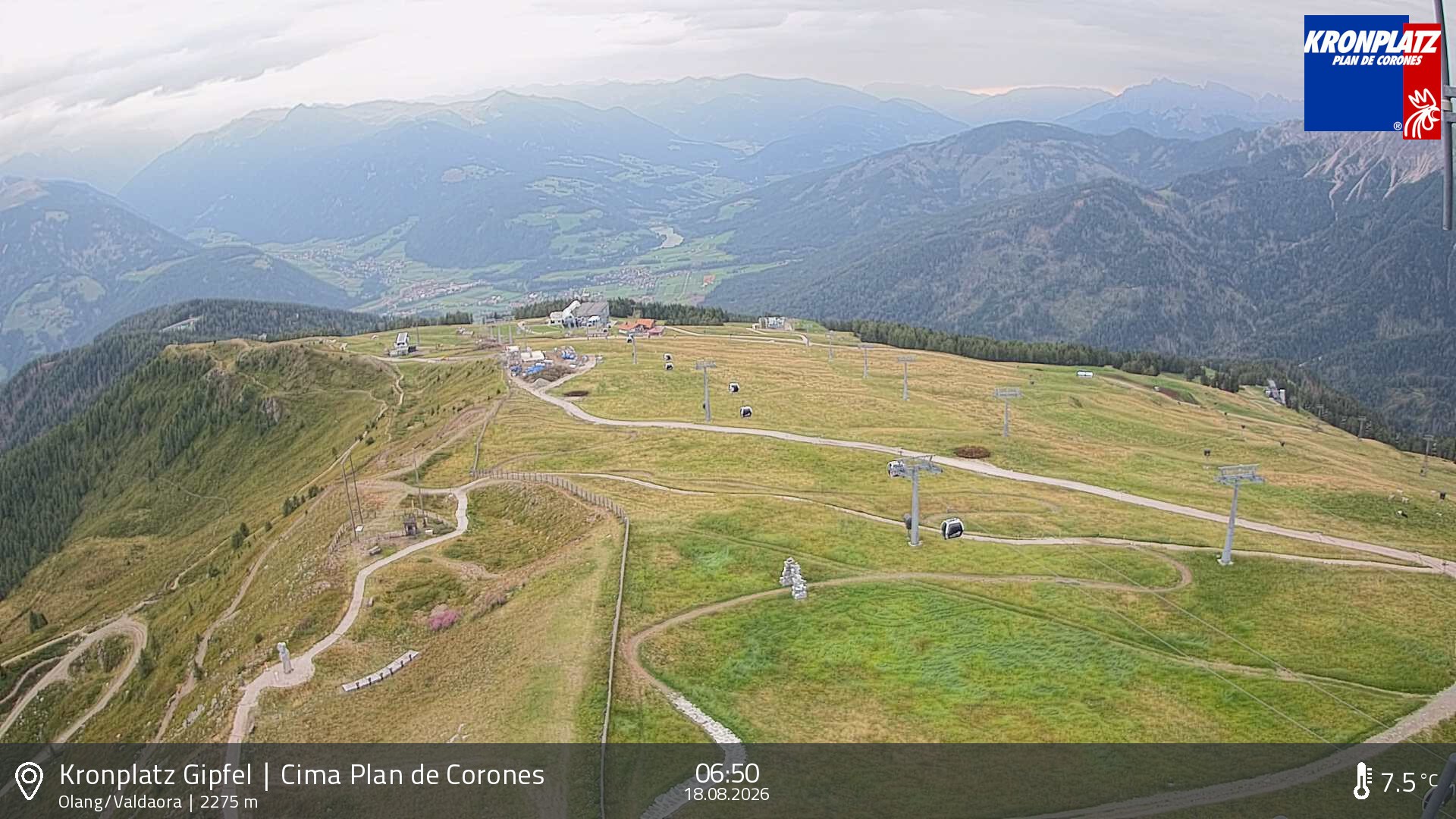 Archiv Foto Webcam Olang, Südtirol