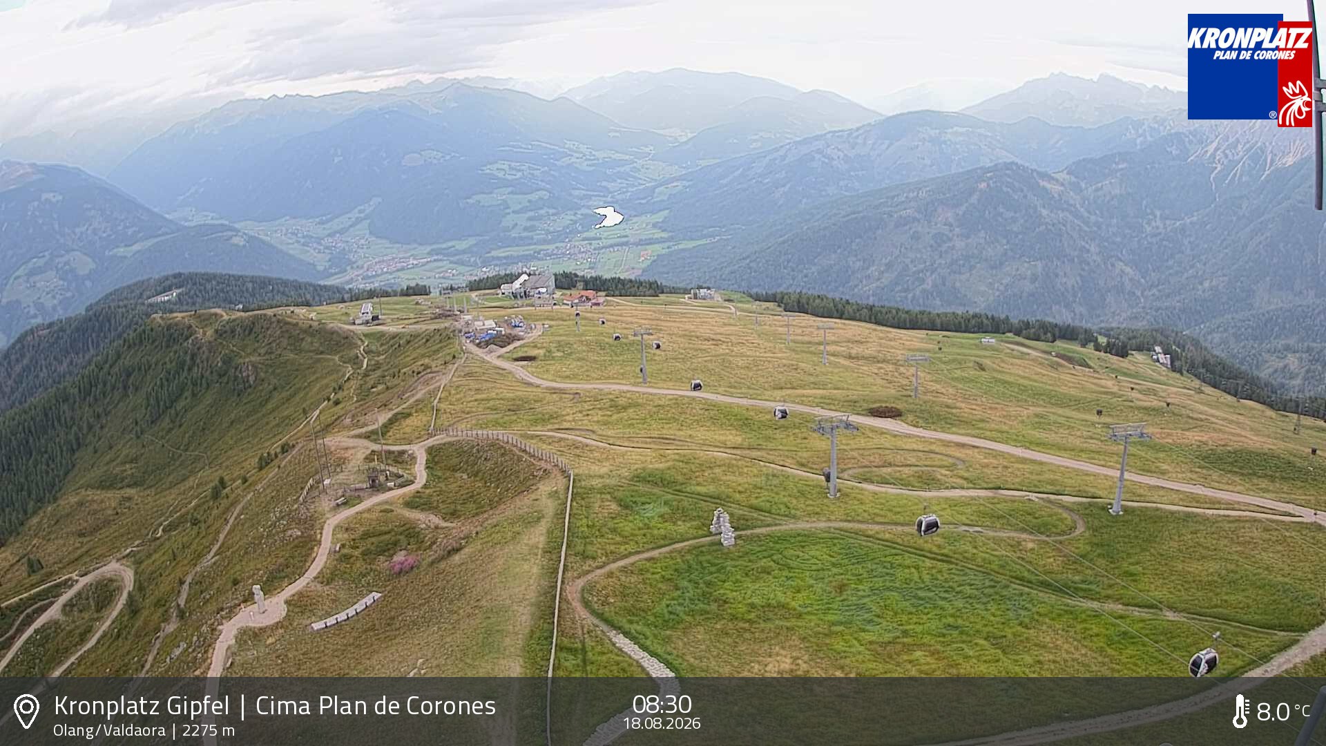 Archiv Foto Webcam Olang, Südtirol