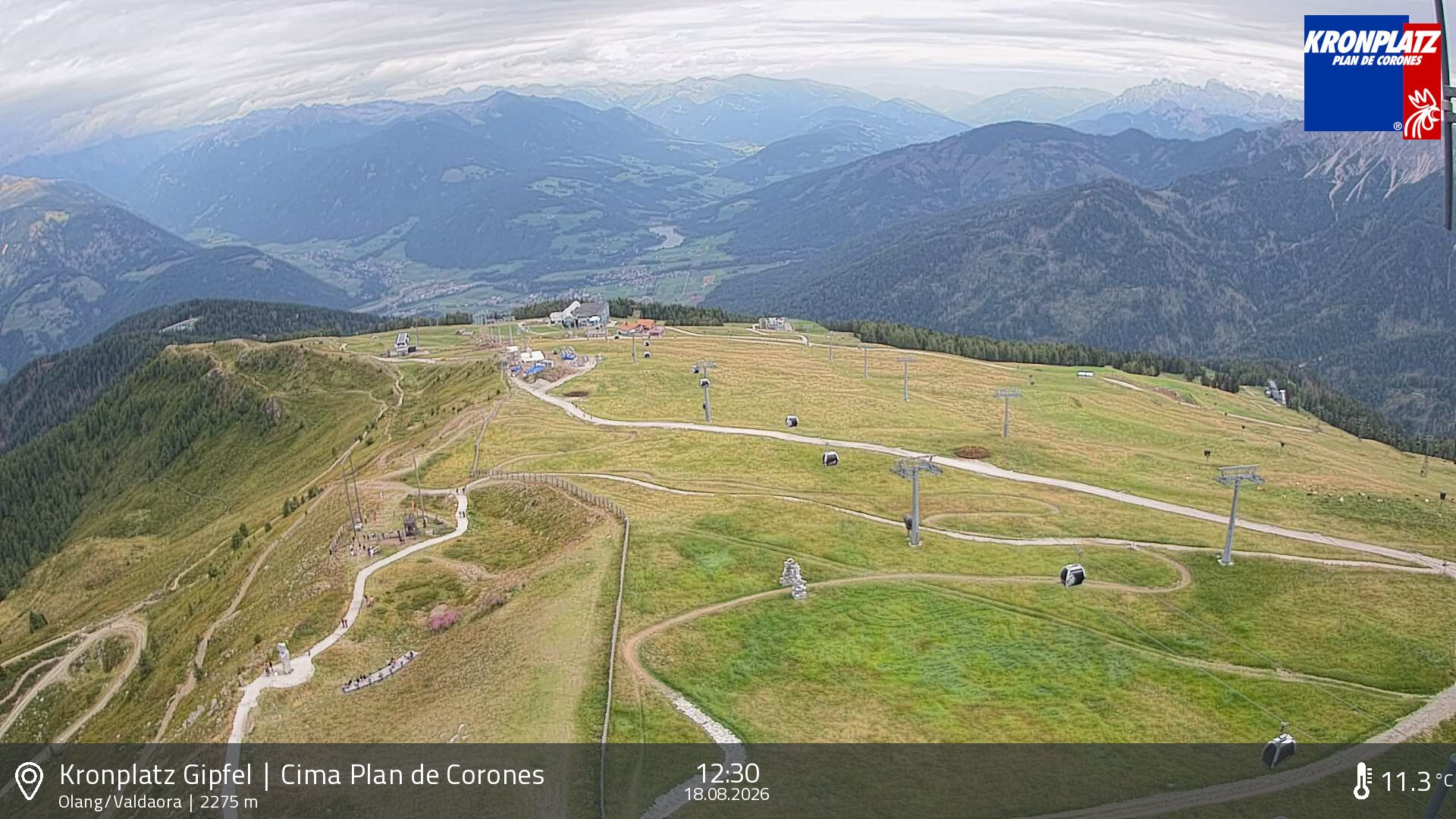 Archiv Foto Webcam Olang, Südtirol