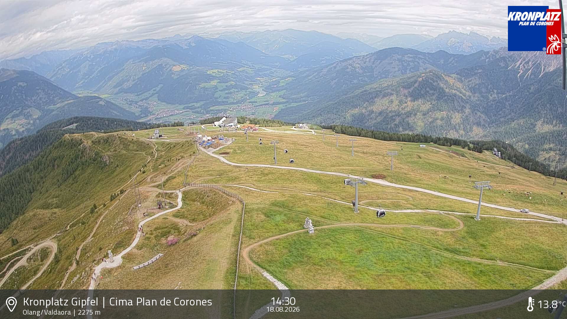 Archiv Foto Webcam Olang, Südtirol