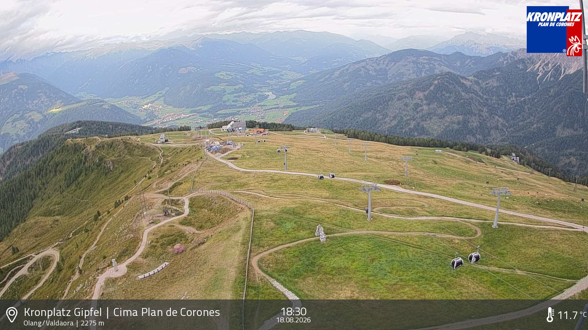 Archiv Foto Webcam Olang, Südtirol