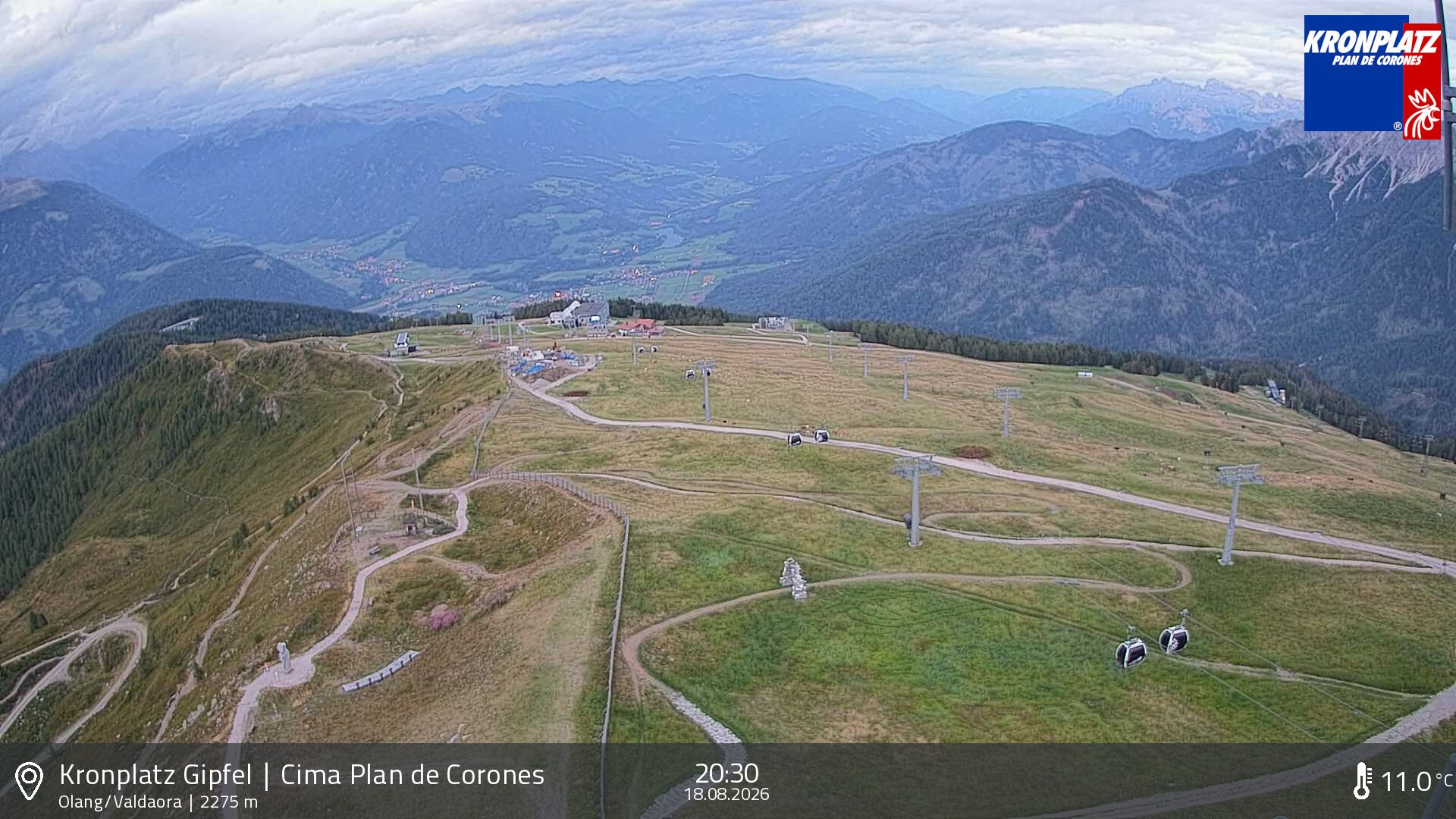 Archiv Foto Webcam Olang, Südtirol