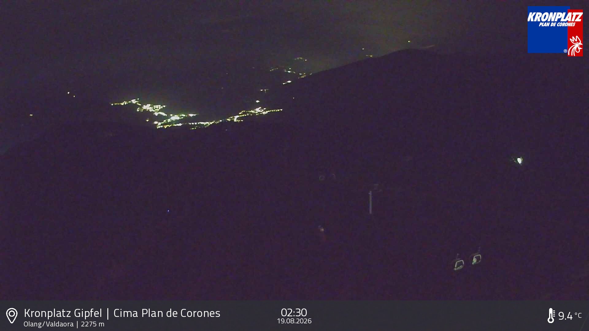 Archived image Webcam Olang, South Tyrol