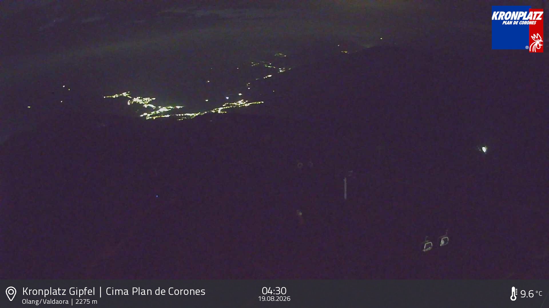 Archived image Webcam Olang, South Tyrol