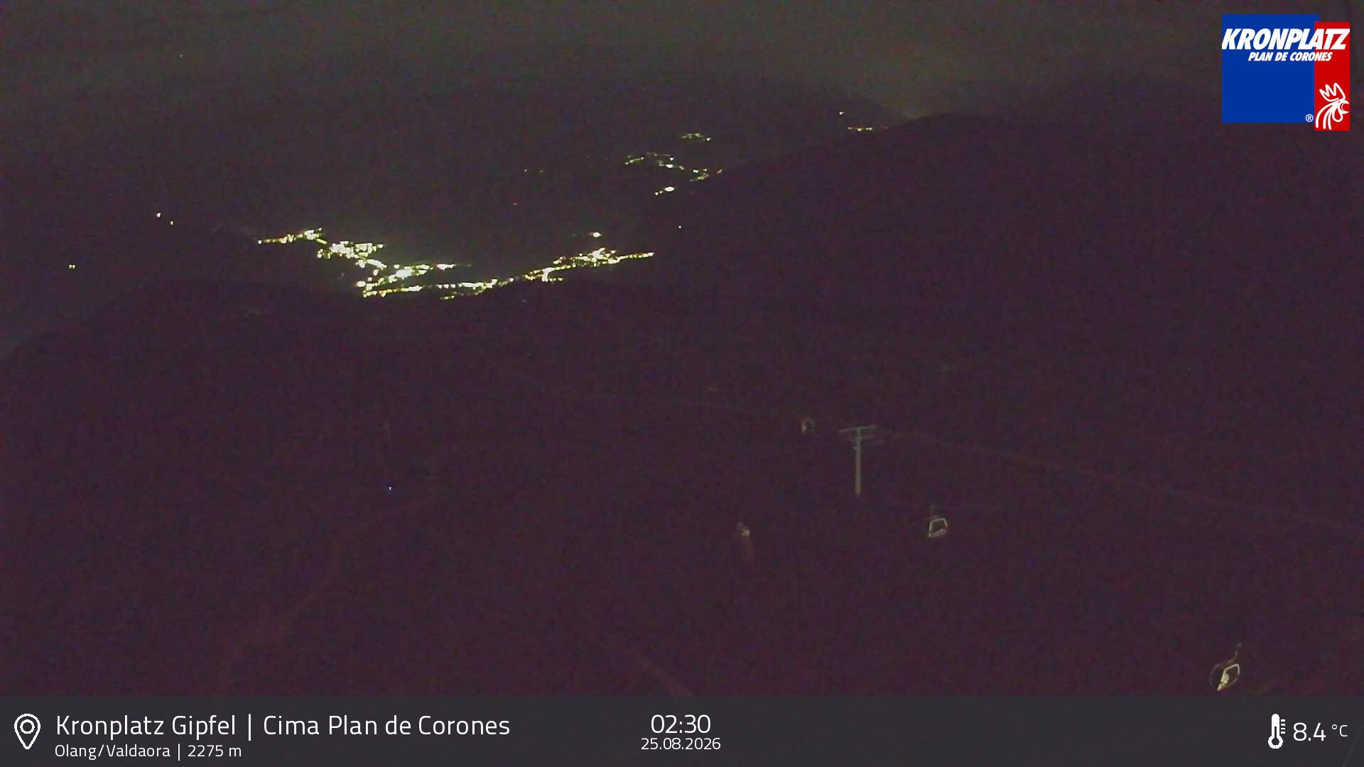 Archiv Foto Webcam Olang, Südtirol