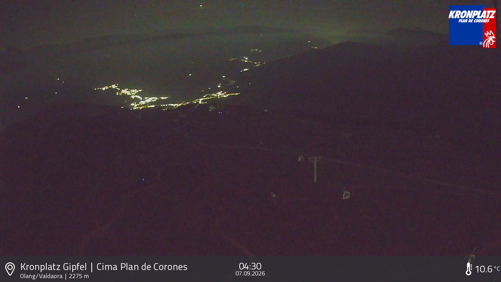 Archiv Foto Webcam Olang, Südtirol