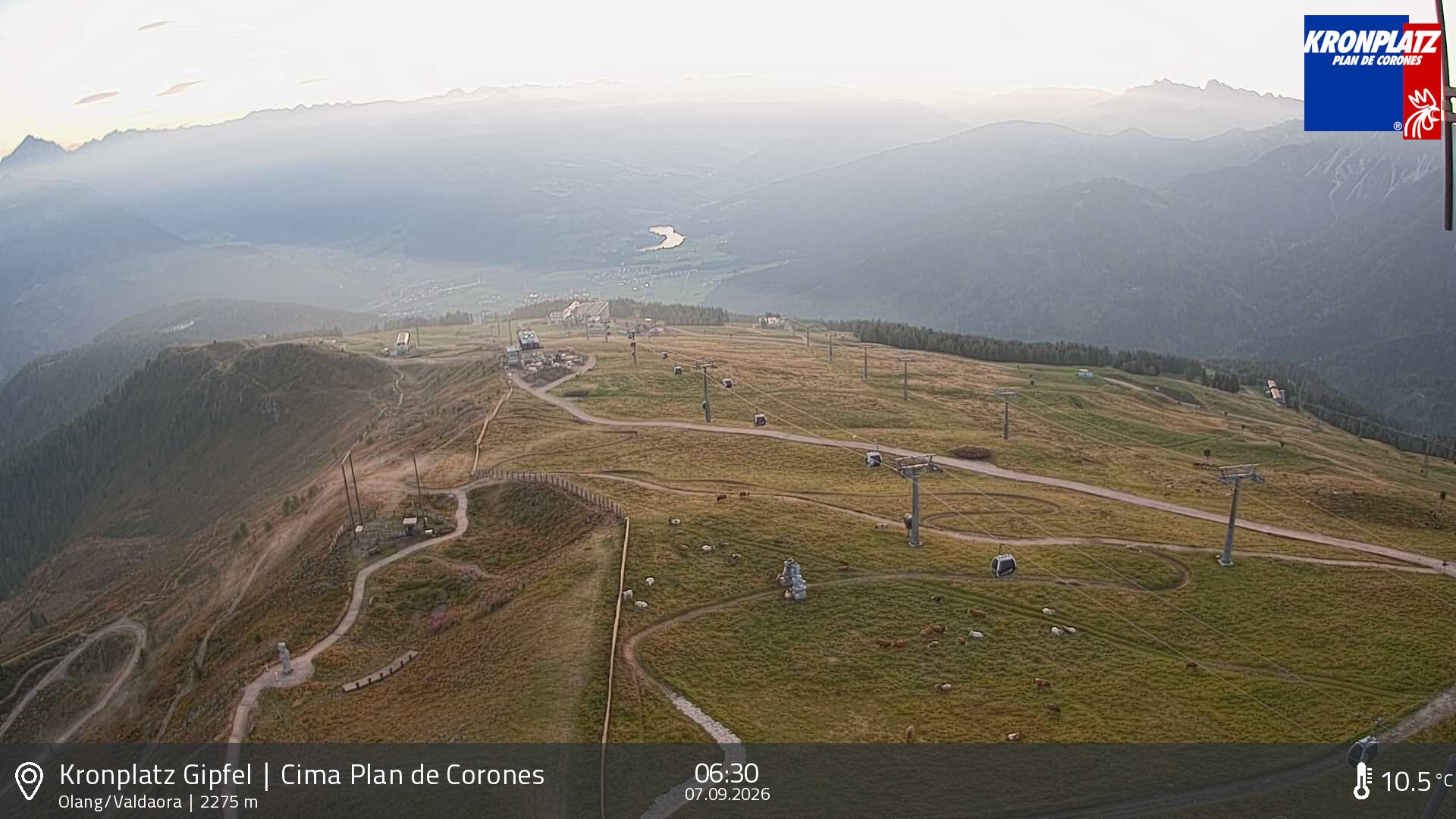 Archiv Foto Webcam Olang, Südtirol