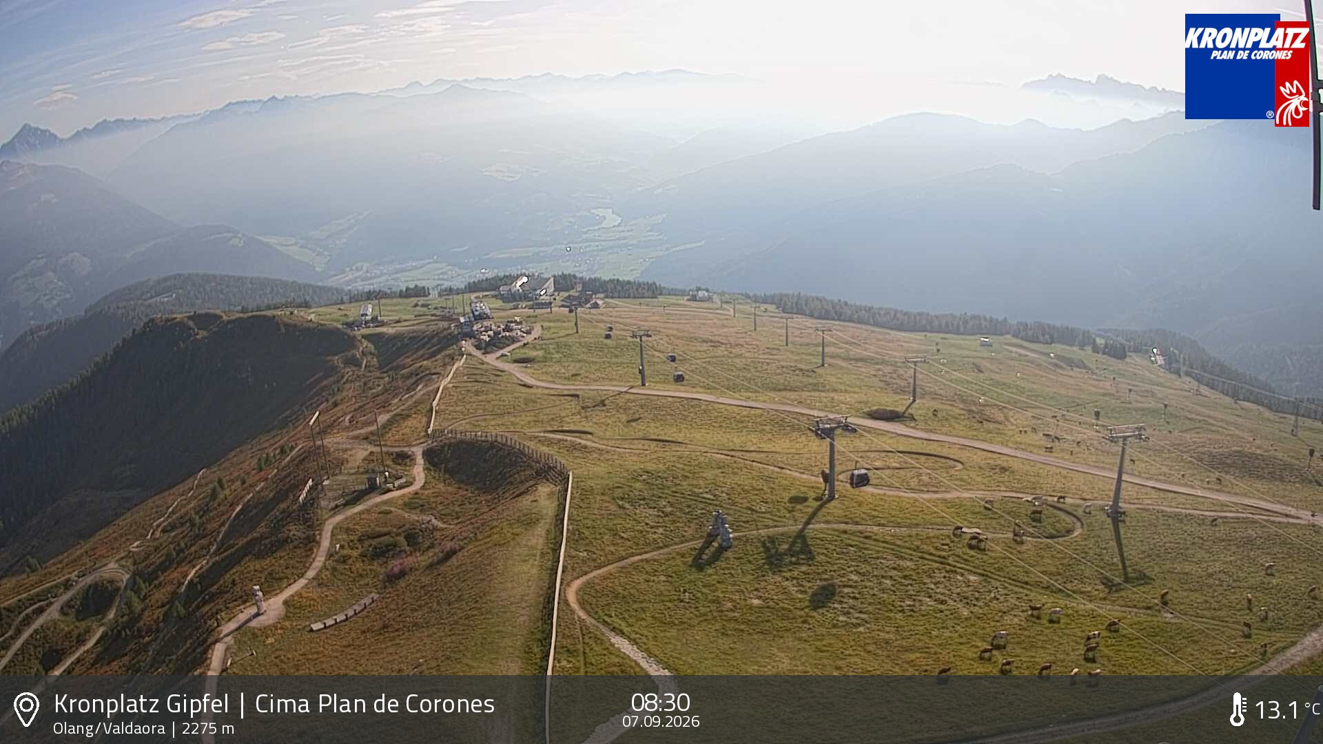 Archiv Foto Webcam Olang, Südtirol