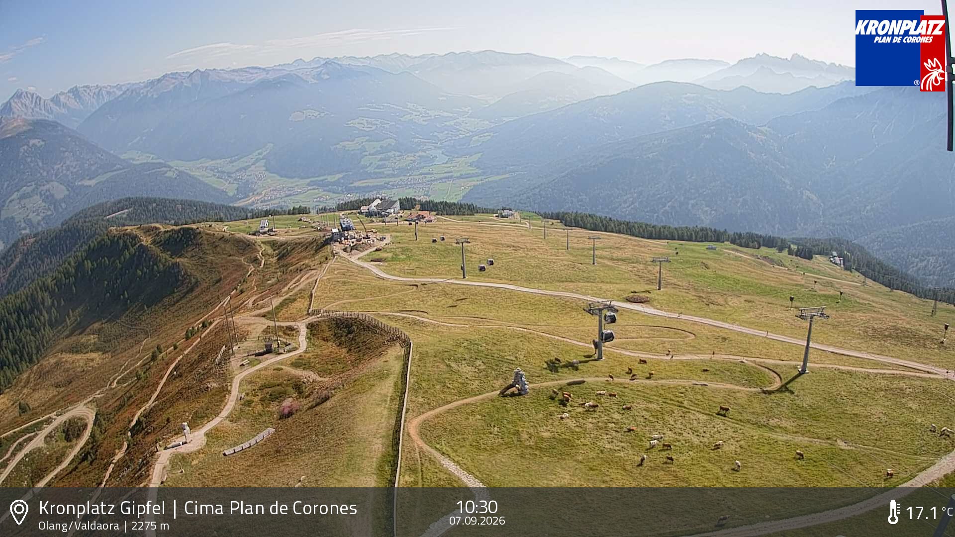 Archiv Foto Webcam Olang, Südtirol