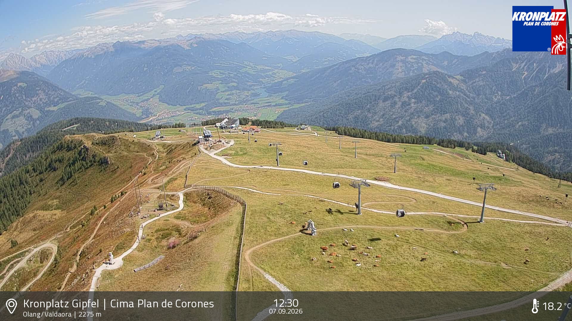 Archiv Foto Webcam Olang, Südtirol