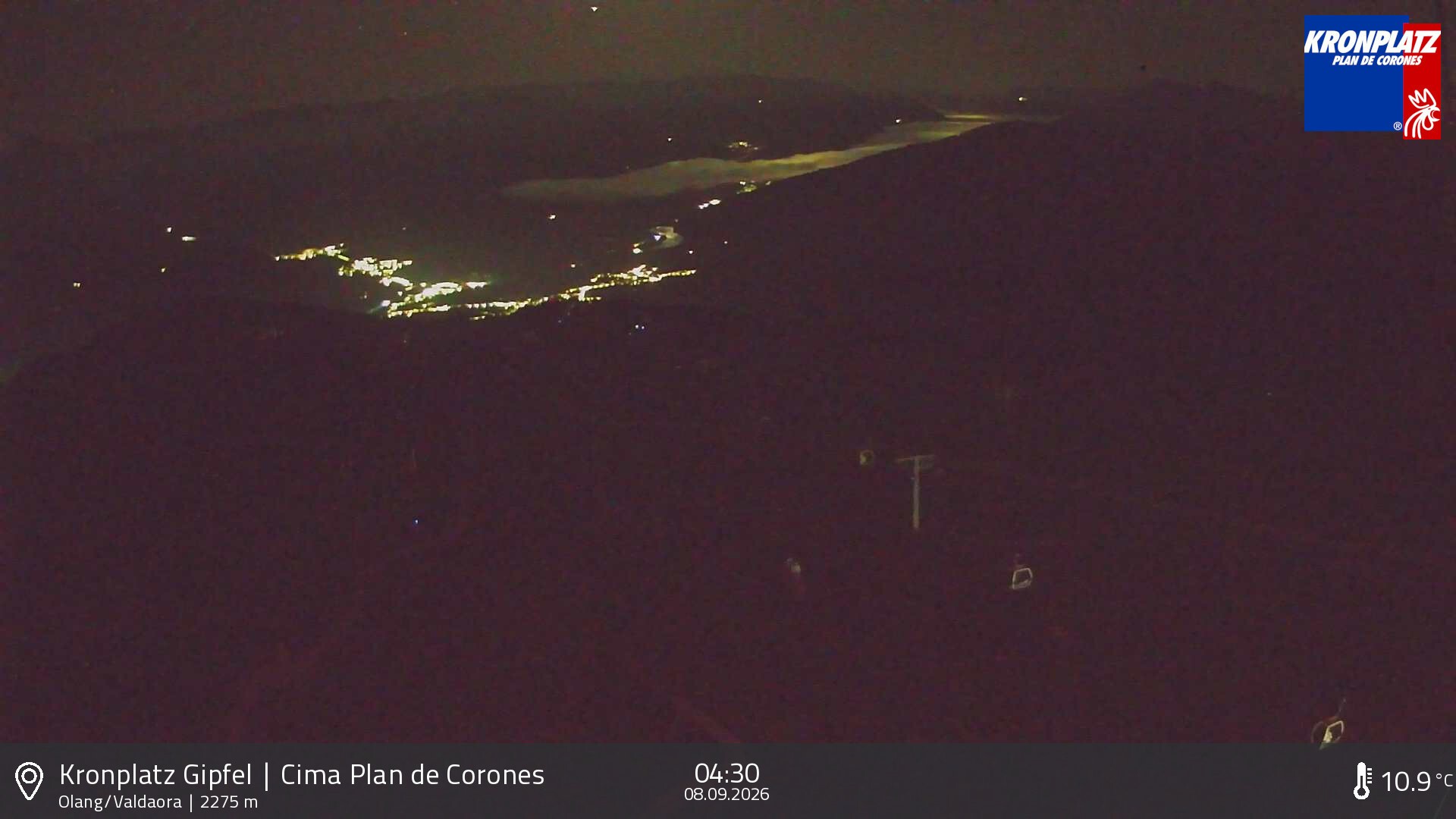 Archiv Foto Webcam Olang, Südtirol