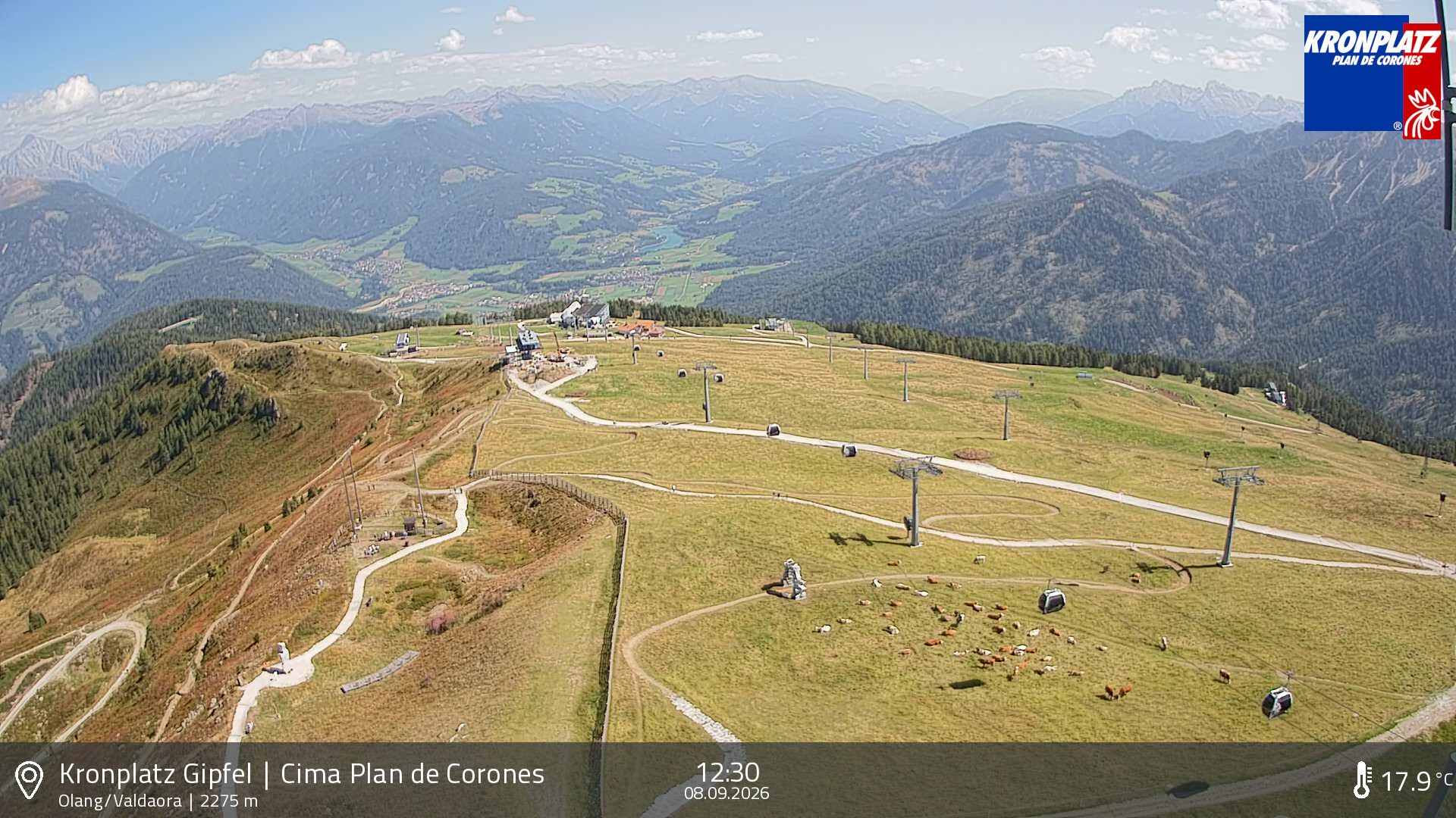 Archiv Foto Webcam Olang, Südtirol