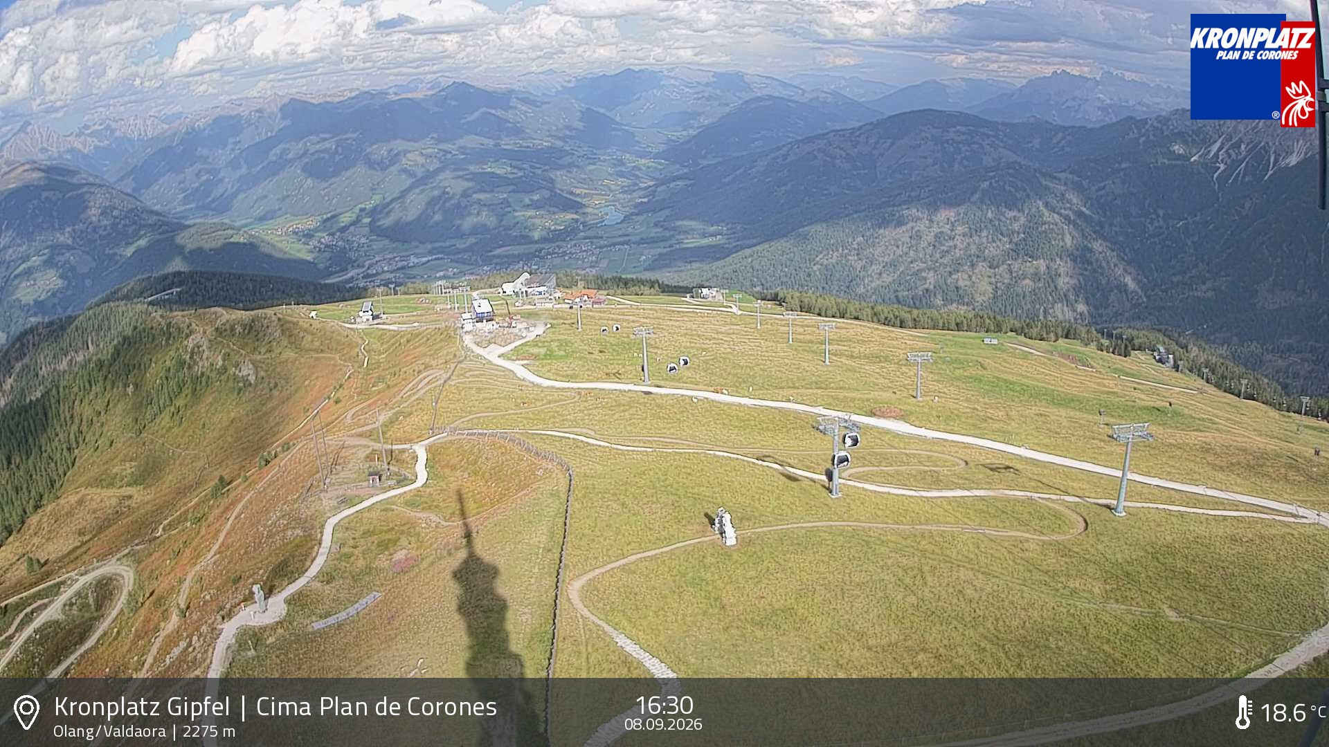 Archiv Foto Webcam Olang, Südtirol