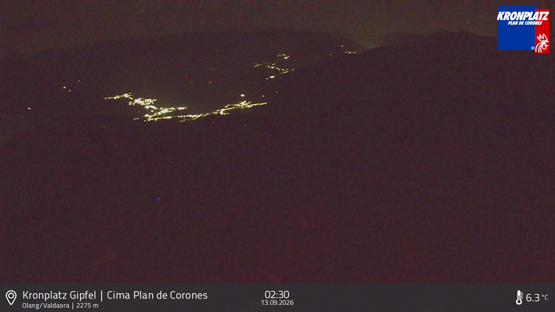Archived image Webcam Olang, South Tyrol