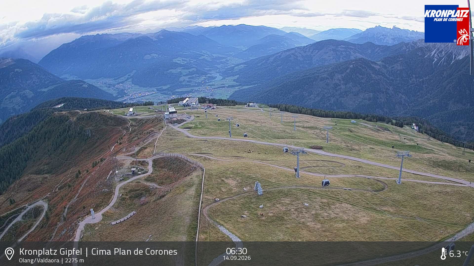 Archiv Foto Webcam Olang, Südtirol