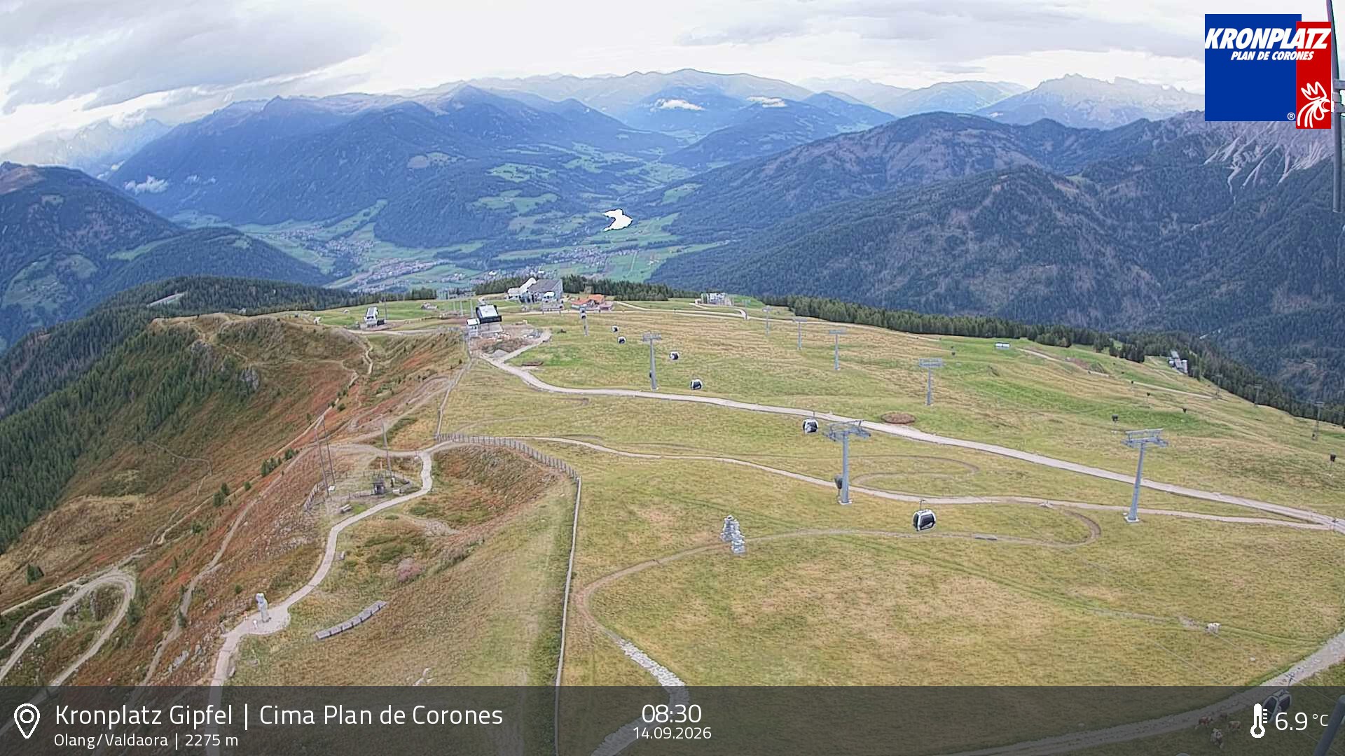 Archiv Foto Webcam Olang, Südtirol
