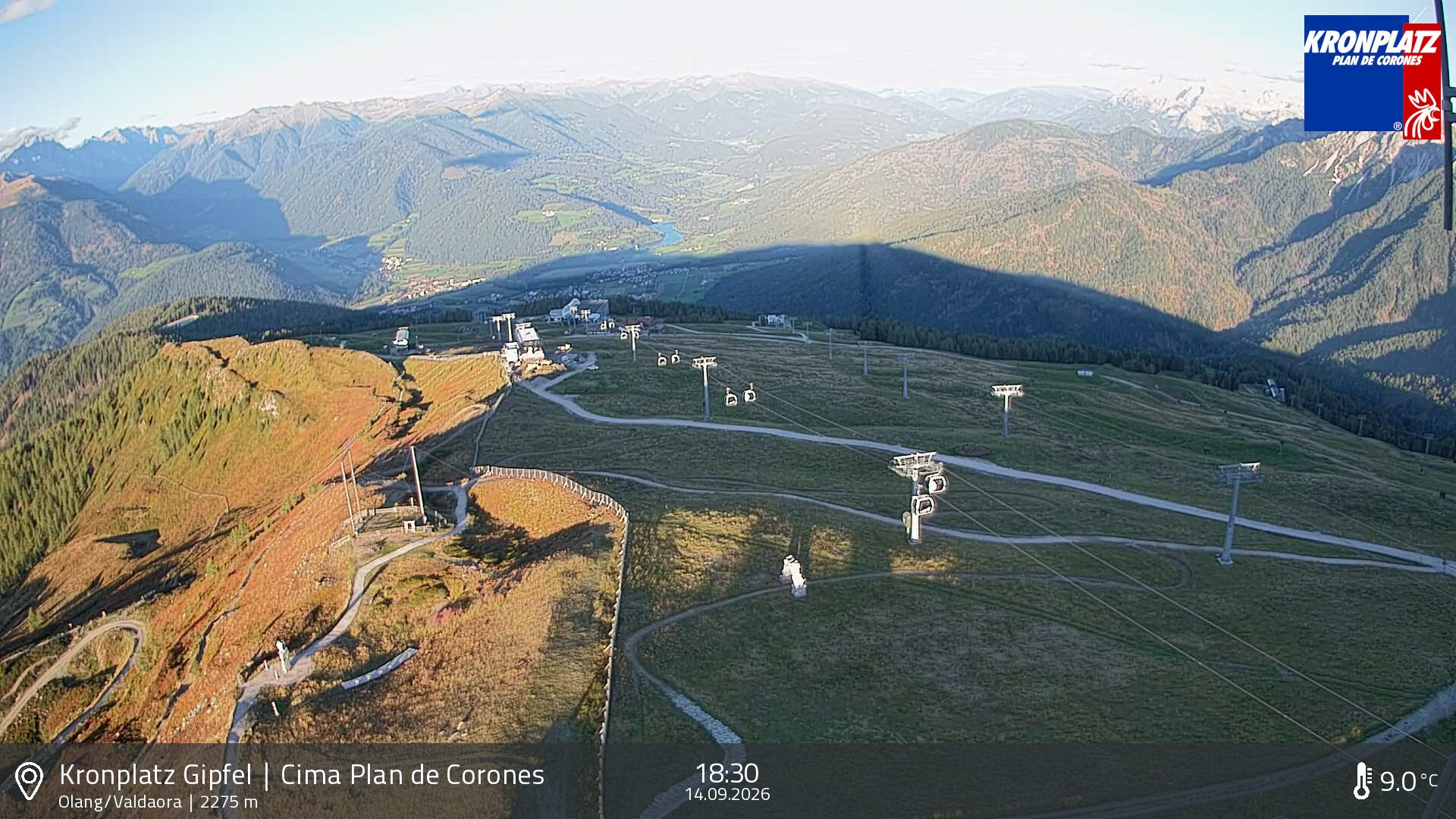 Archiv Foto Webcam Olang, Südtirol
