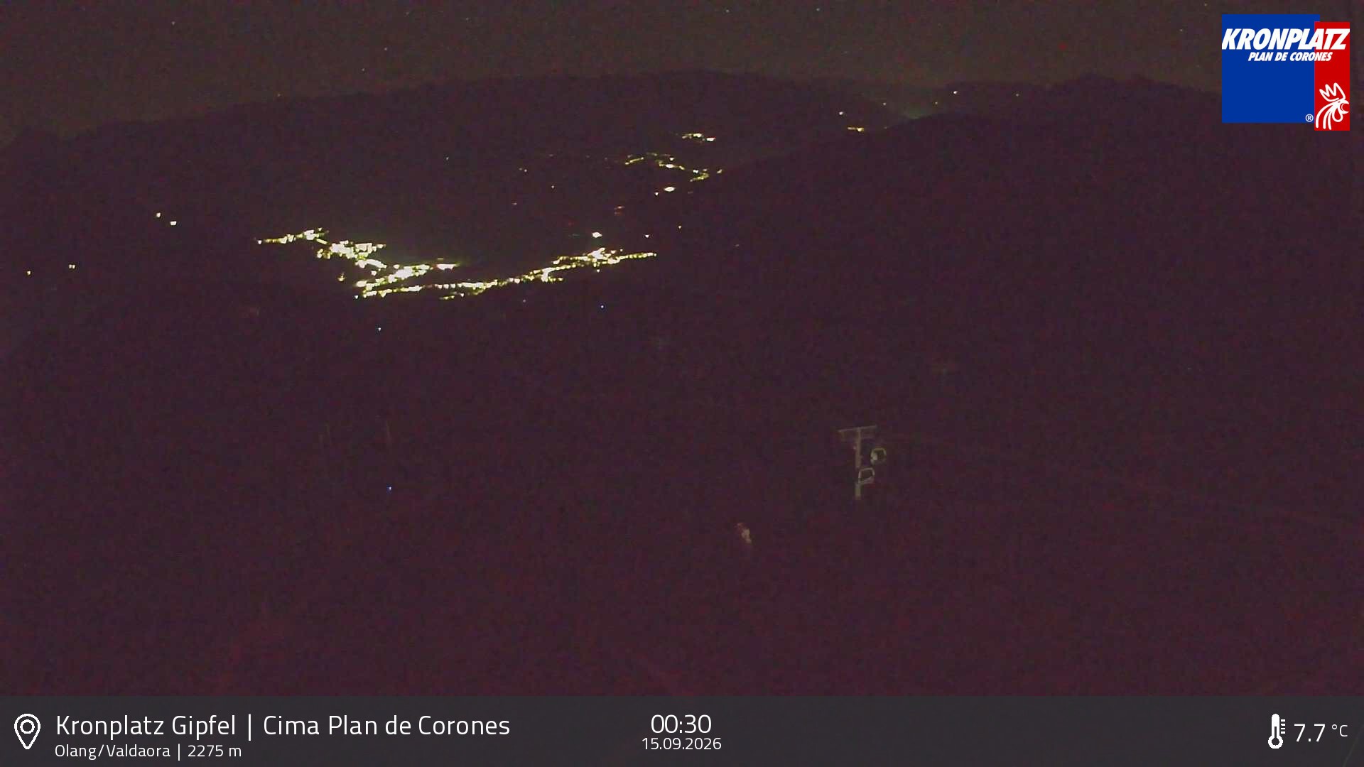 Archiv Foto Webcam Olang, Südtirol