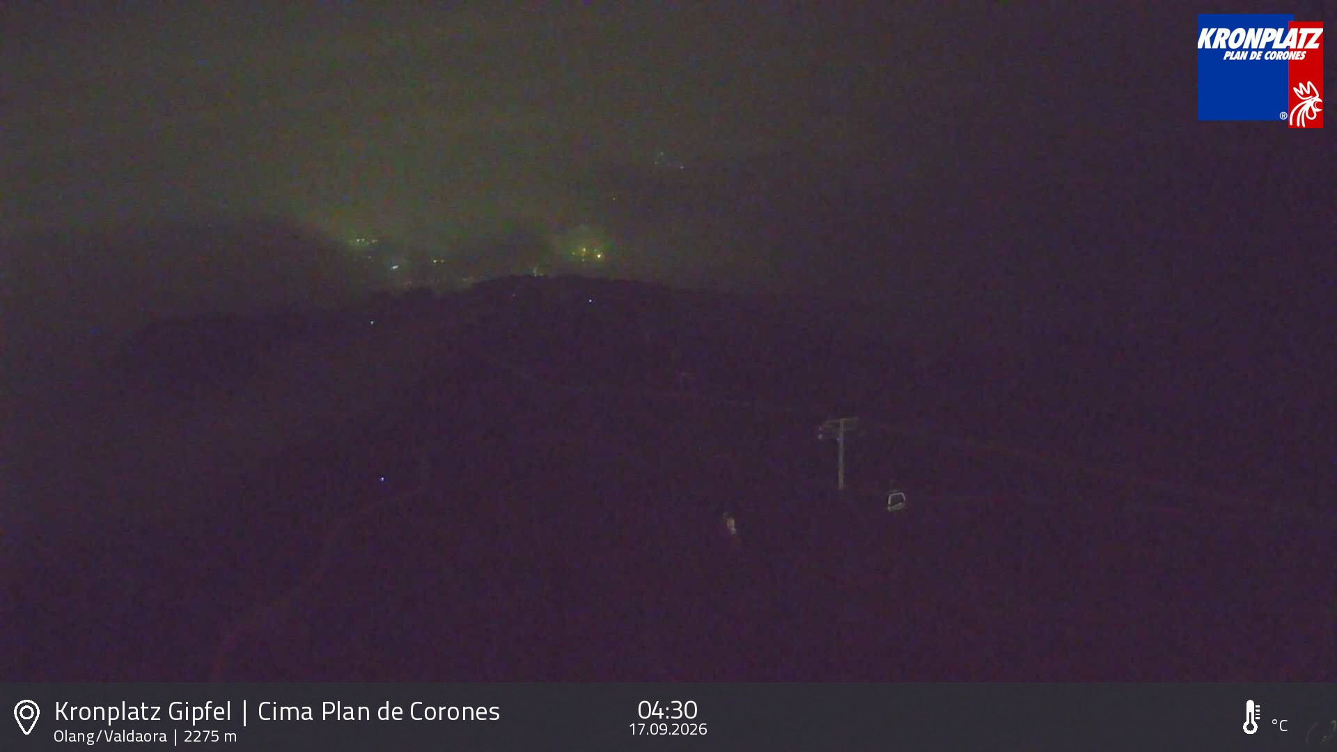 Archived image Webcam Olang, South Tyrol