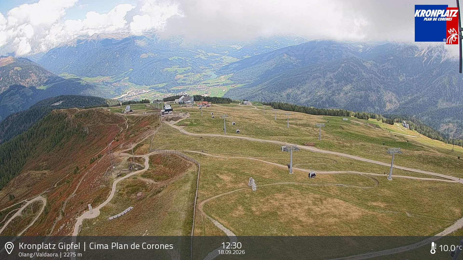Archiv Foto Webcam Olang, Südtirol