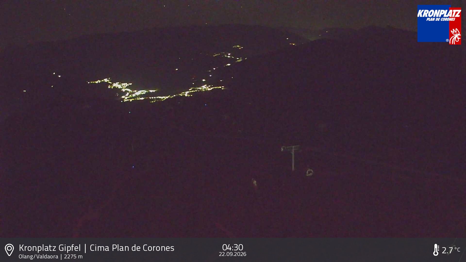 Archiv Foto Webcam Olang, Südtirol