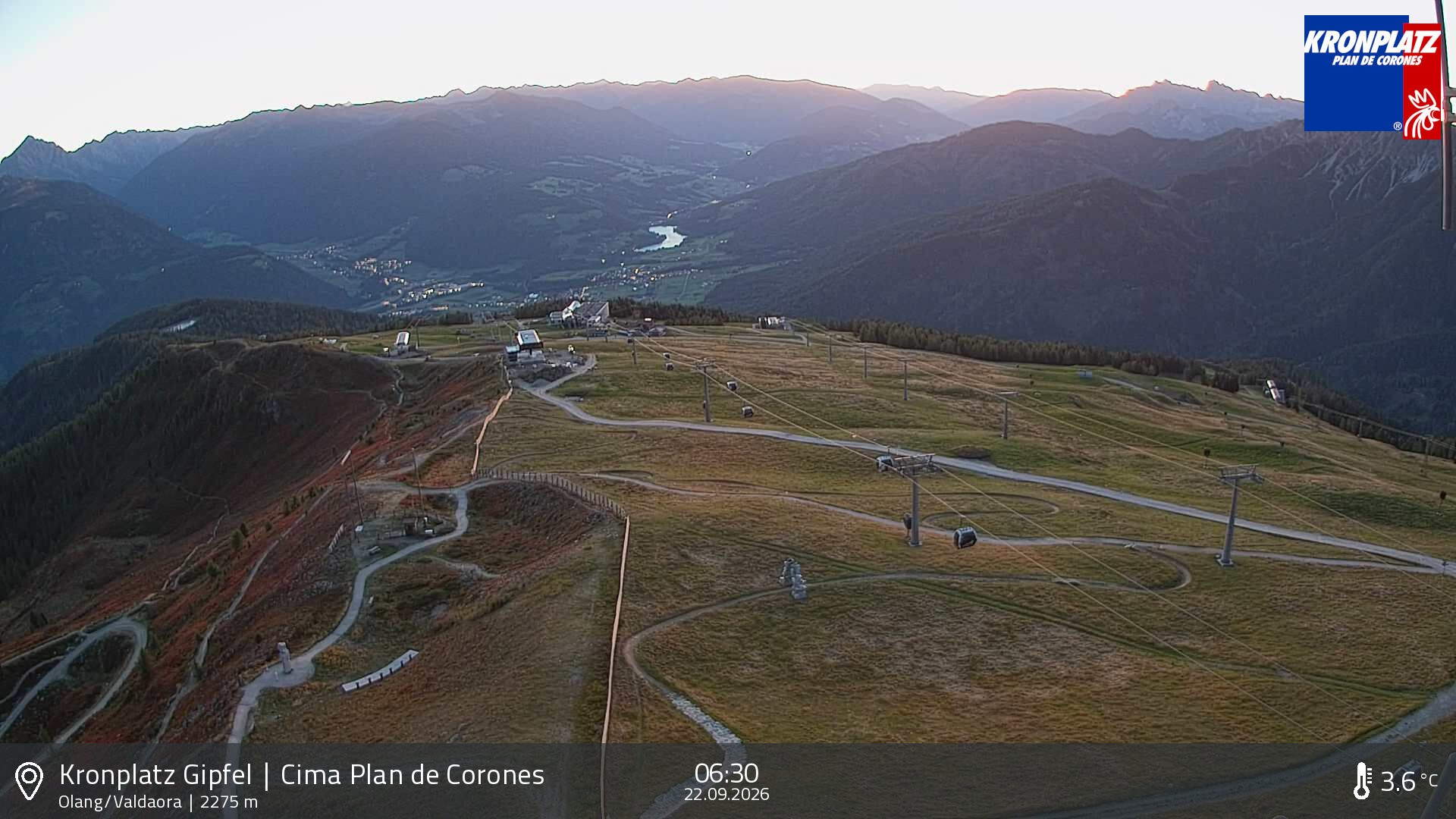 Archiv Foto Webcam Olang, Südtirol