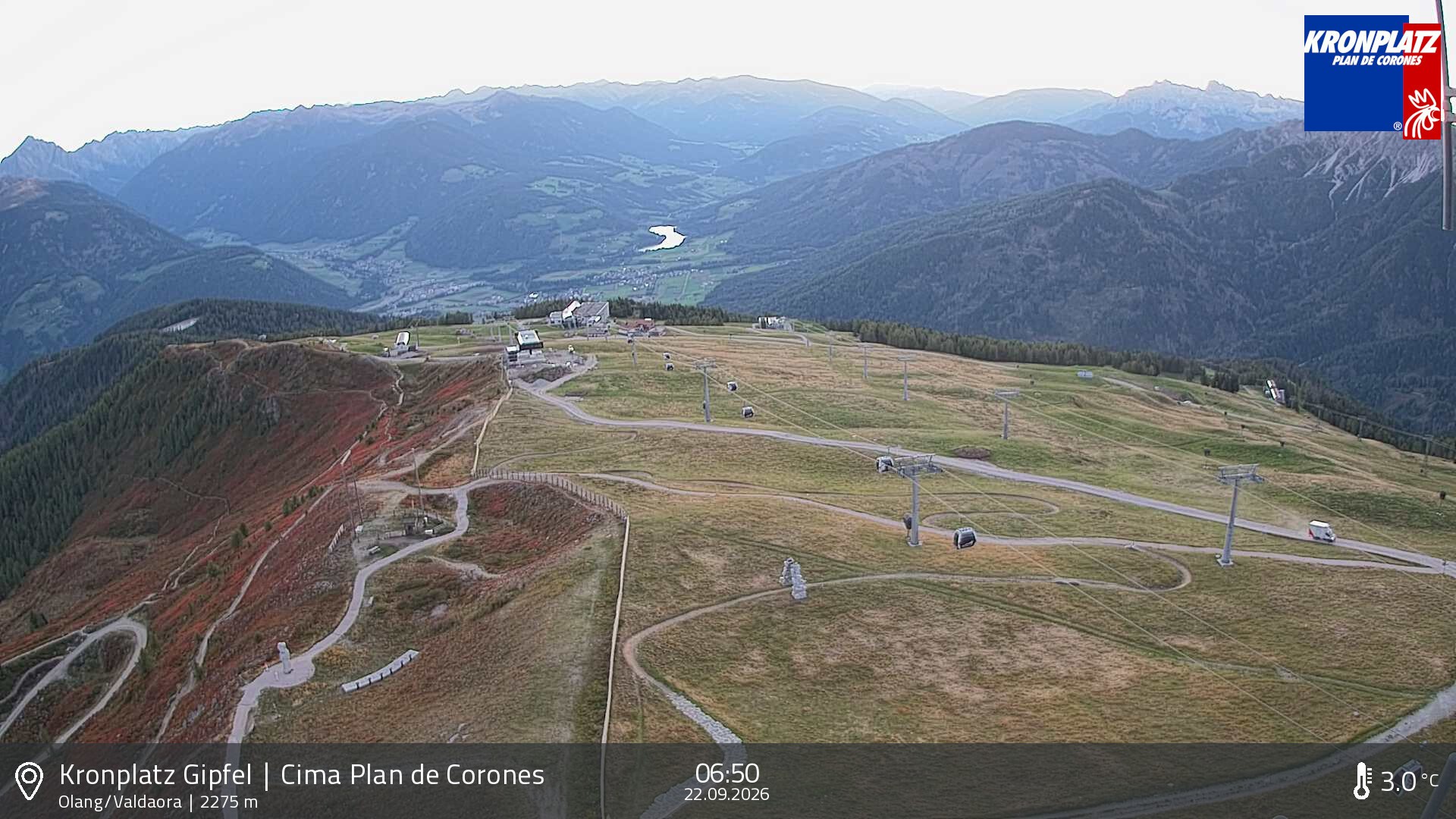 Archiv Foto Webcam Olang, Südtirol