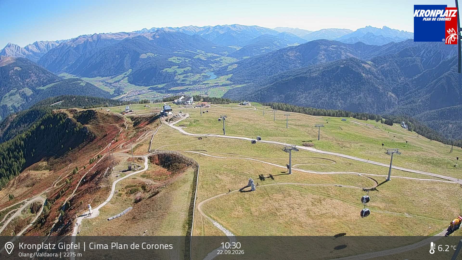 Archiv Foto Webcam Olang, Südtirol